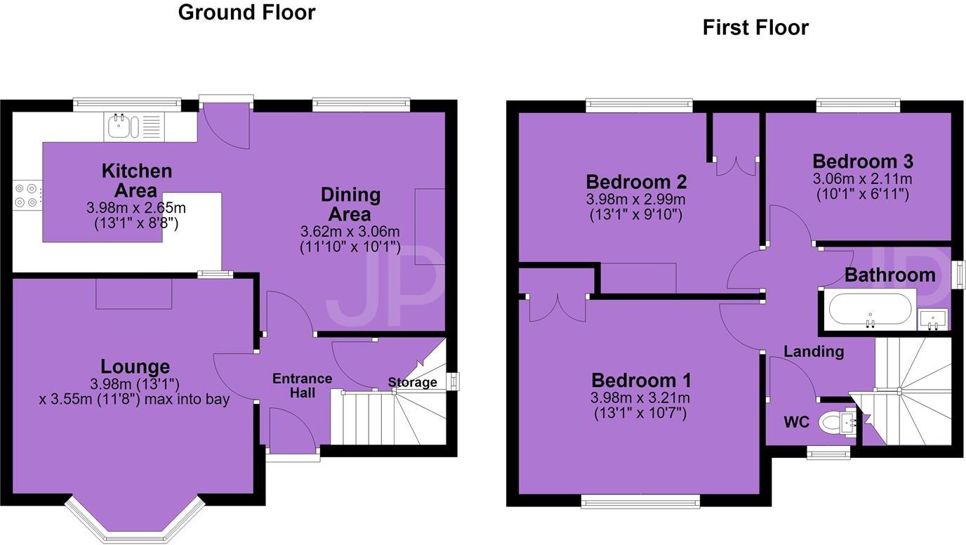 Brassington Avenue, Chorlton floorplan