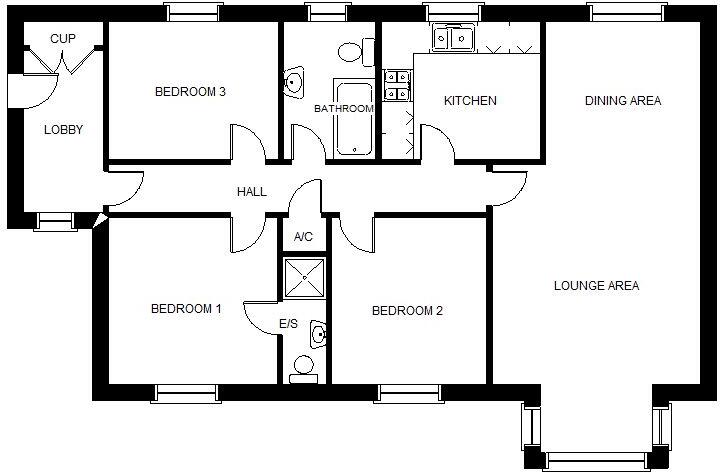 Mortehoe, Woolacombe, Devon, EX34 floorplan