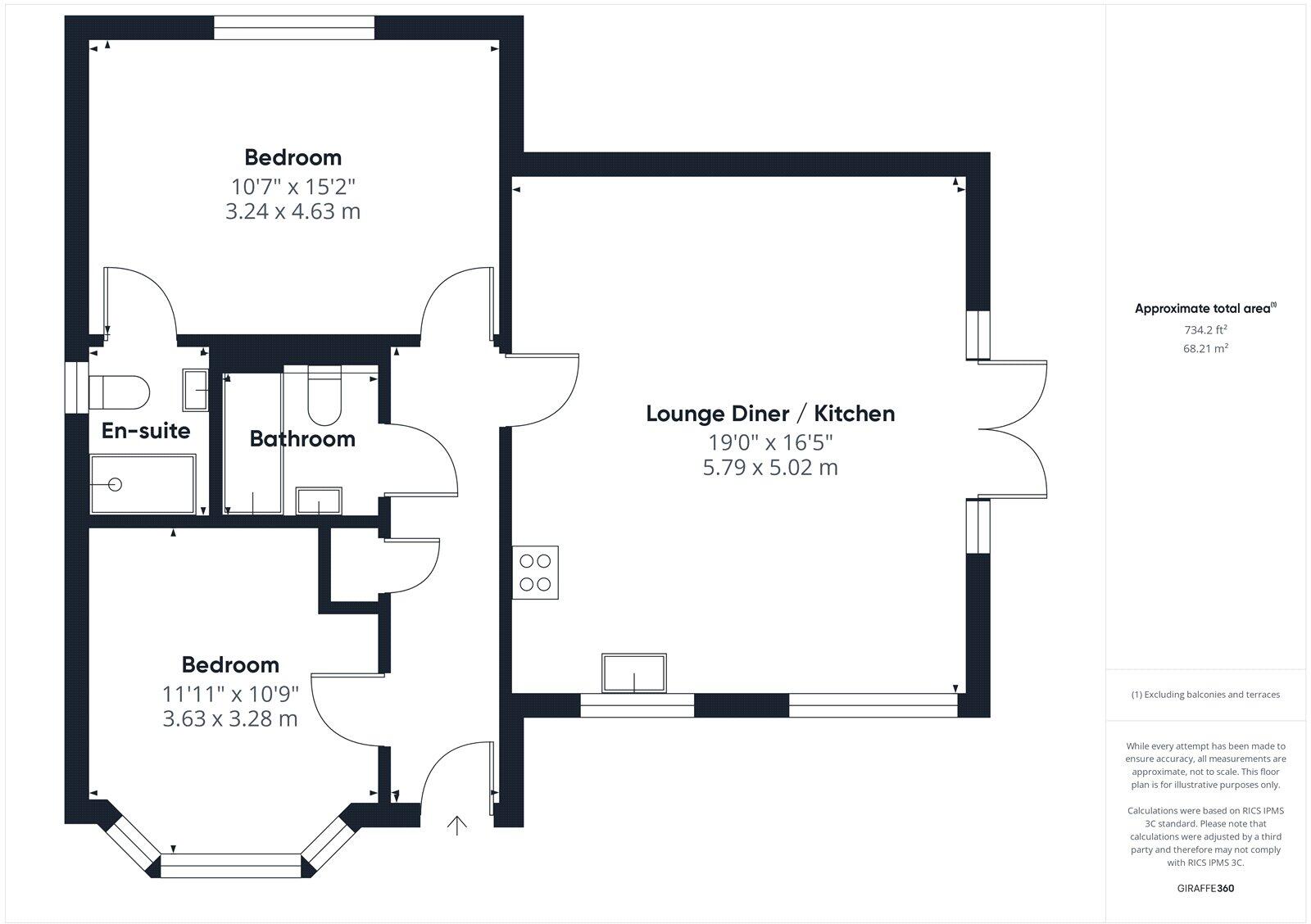 Seaton Road, Highcliffe, Christchurch, BH23 floorplan