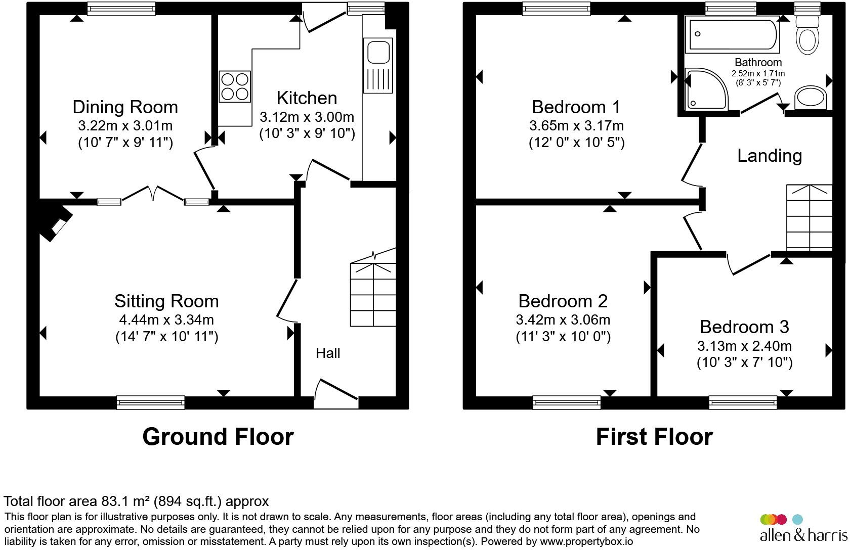 Coronation Road, Wroughton, Swindon floorplan