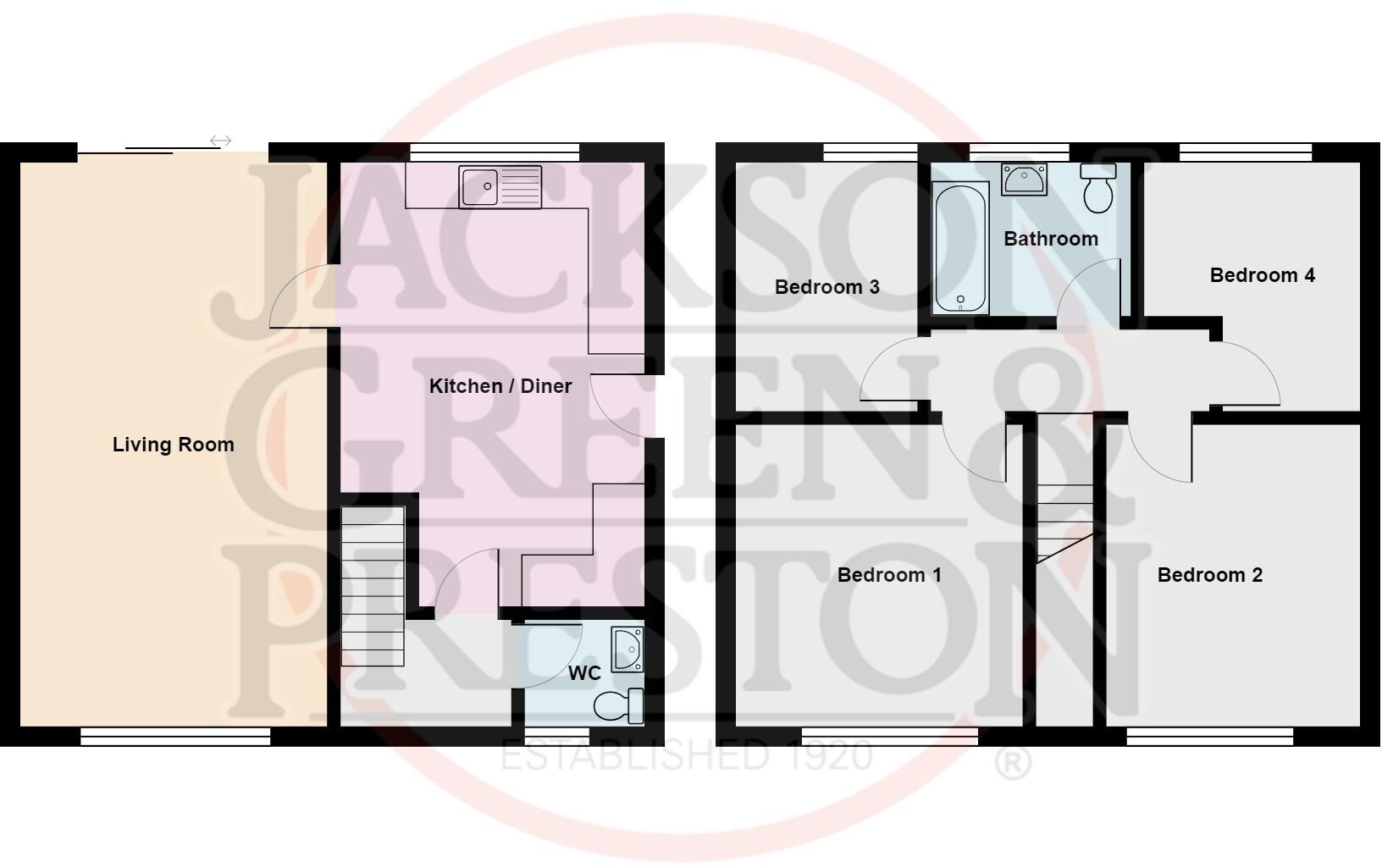 Cheshire Walk, Grimsby, Lincolnshire, DN37 floorplan