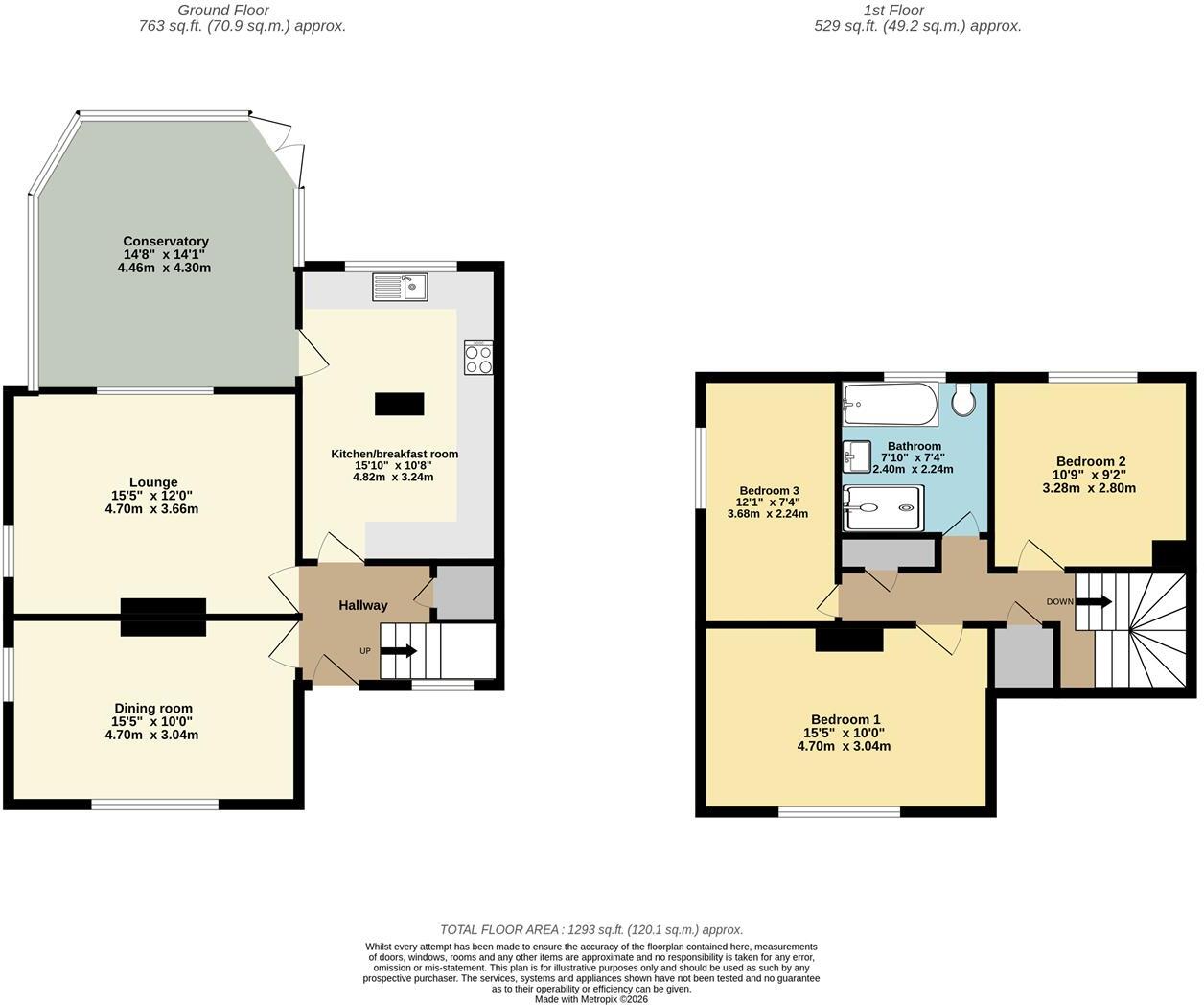 Cherry Gardens, Bitton floorplan