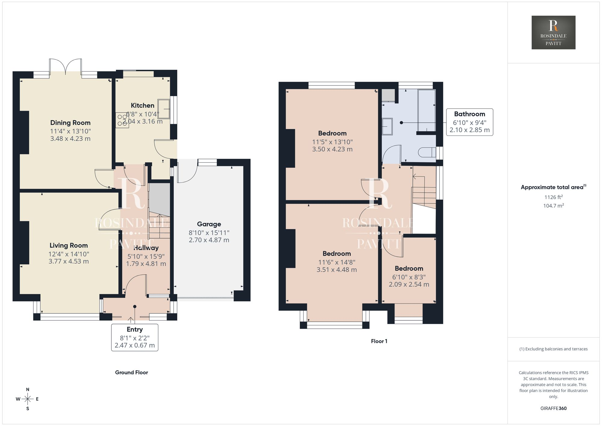 Crichton Avenue, Wallington, SM6 floorplan
