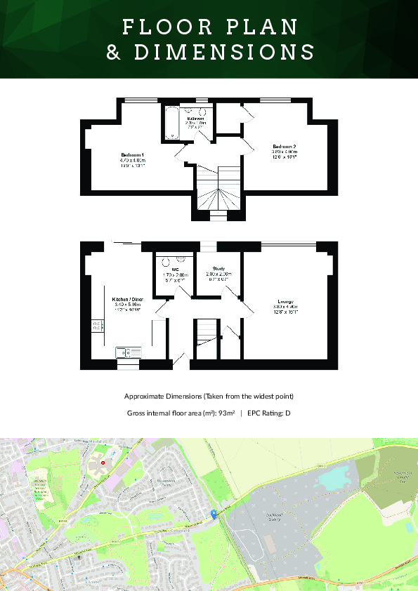 3 Gowanbank Cottages, Gowanbank, Forfar, DD8 2SX floorplan