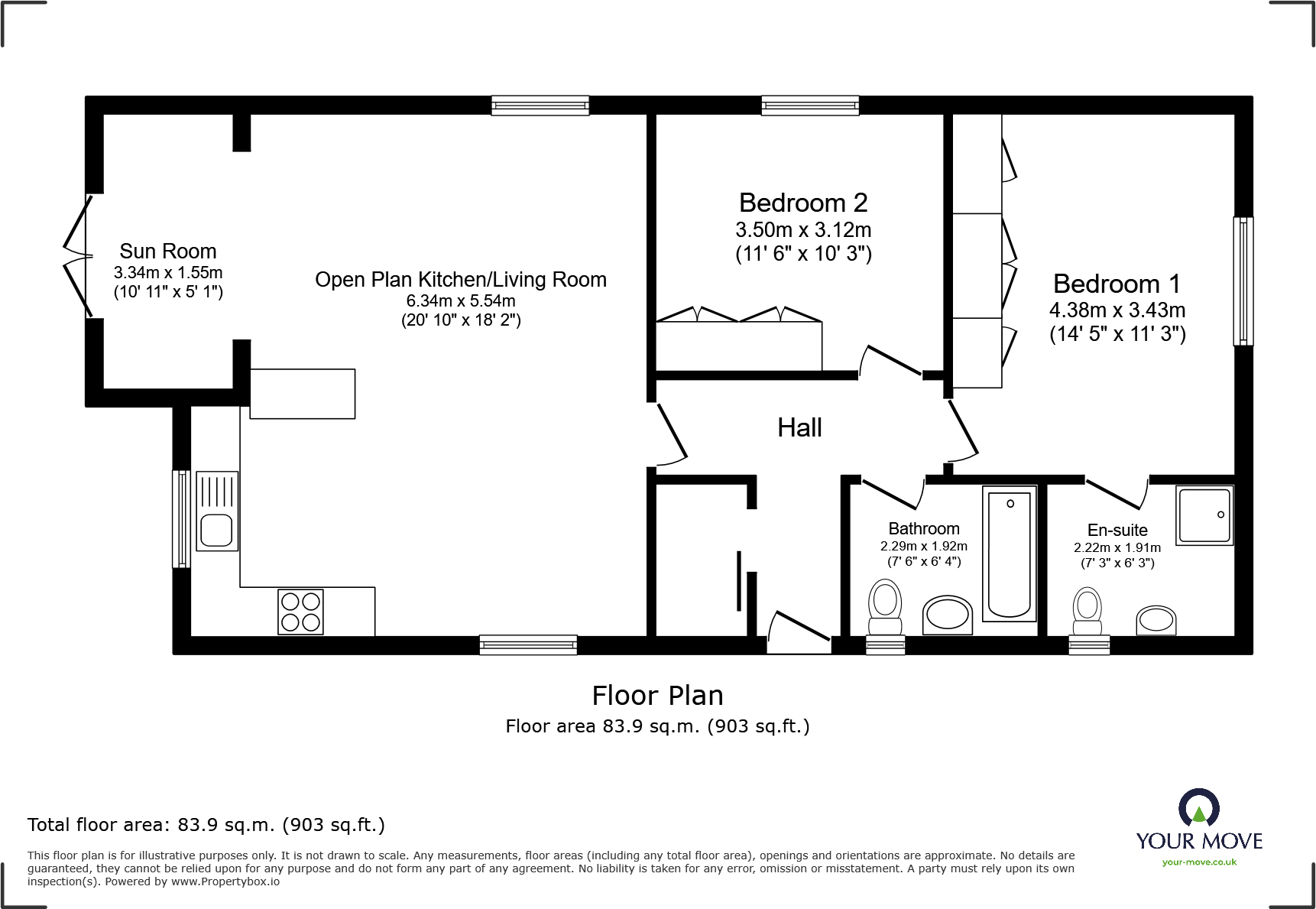 9, Sleaford Road floorplan