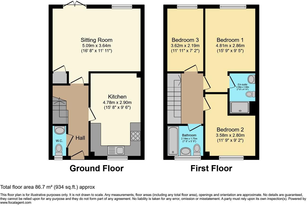 Nightingale Way, Sayers Common, Hassocks, BN6 floorplan