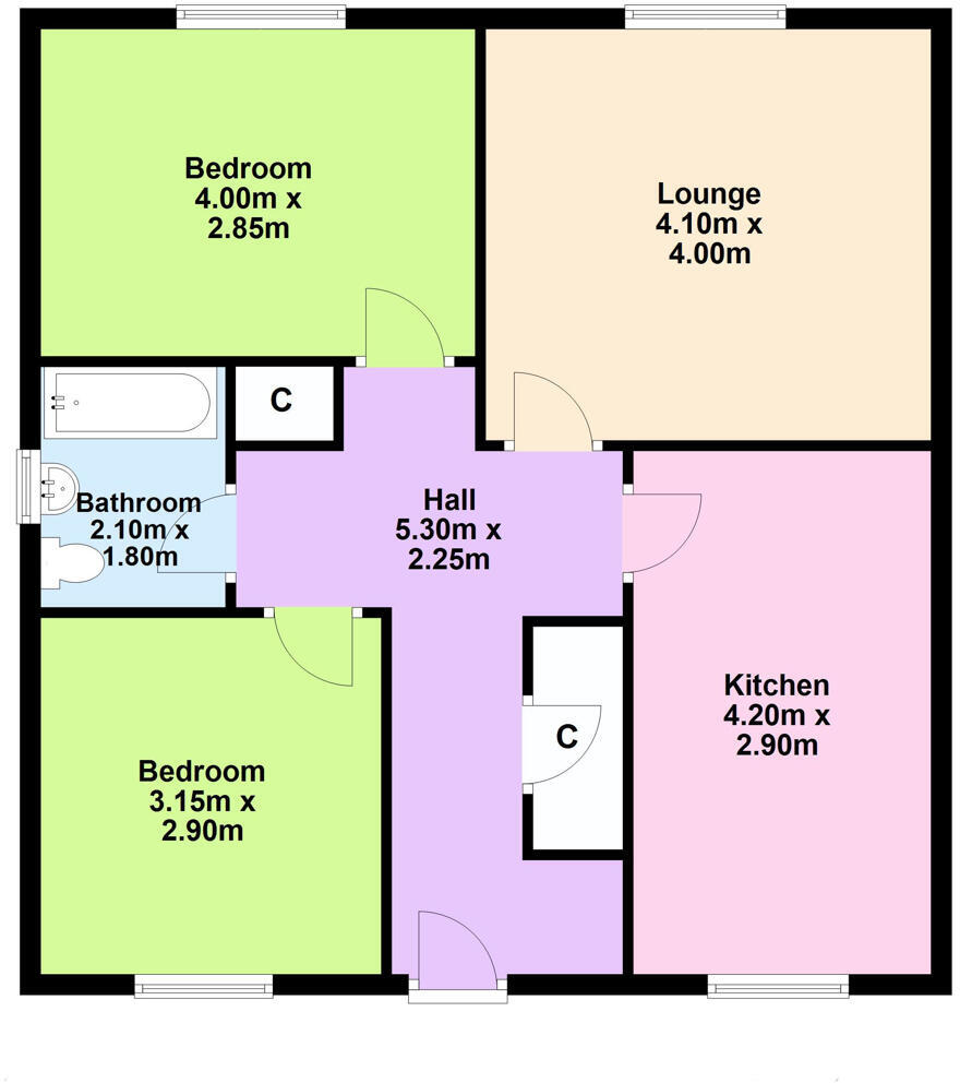 Shore Street, Campbeltown floorplan