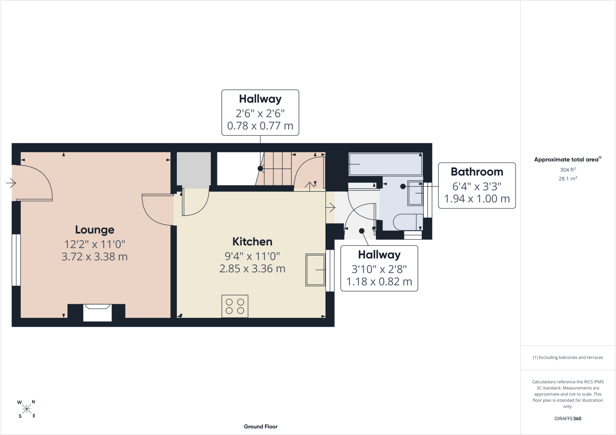 Brockley, Spondon floorplan
