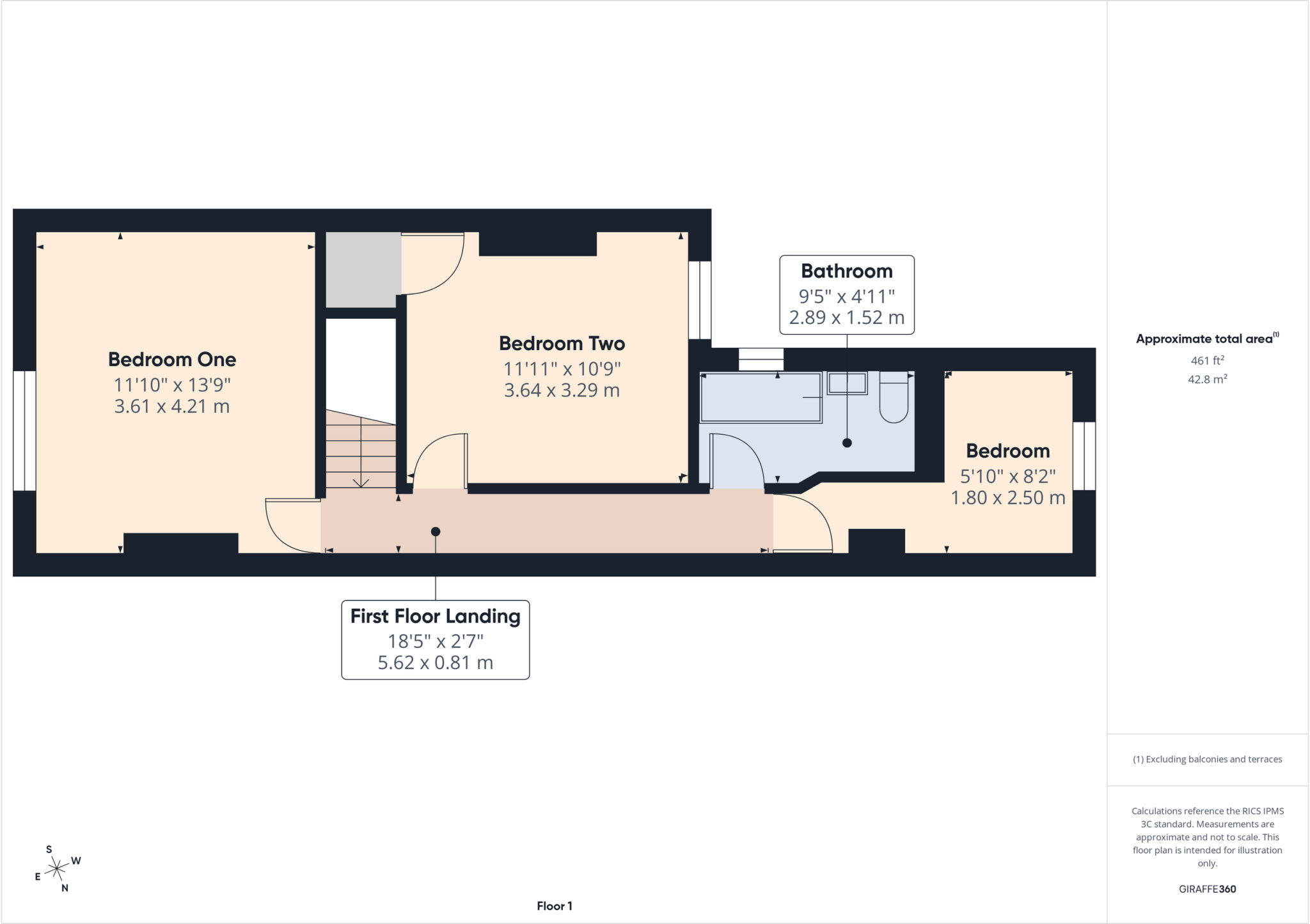 St Thomas Road, Normanton floorplan