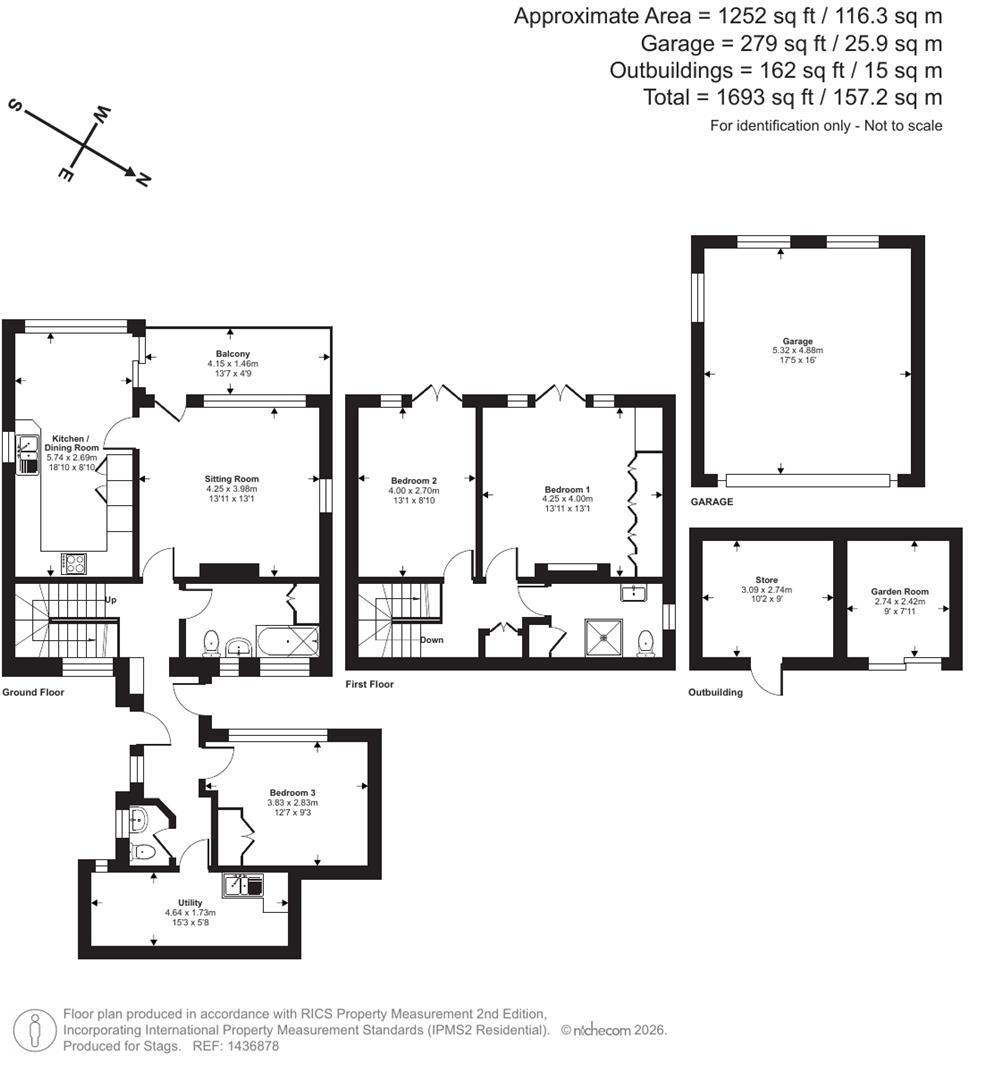 Countess Wear Road, Exeter floorplan