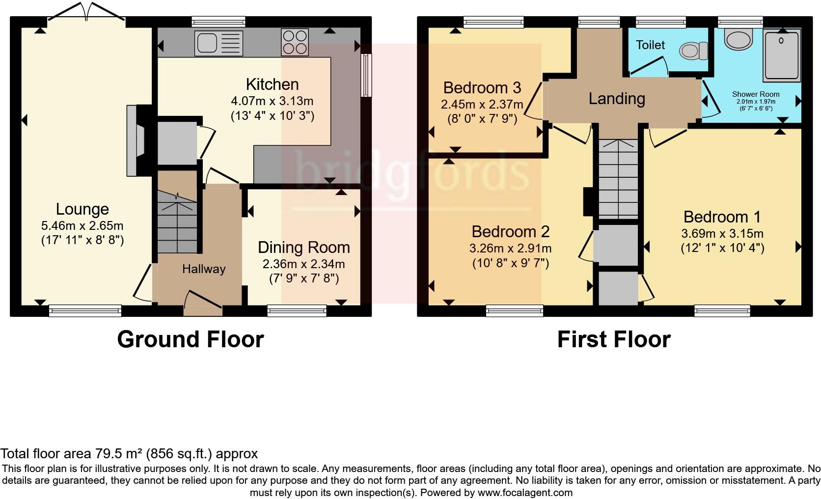 Downham Avenue, Culcheth, Warrington, Cheshire, WA3 floorplan