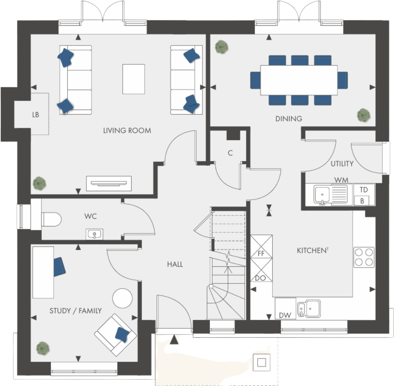 Off Calvin Thomas Way, Wallingford, 
Oxfordshire 
OX10 0FQ floorplan