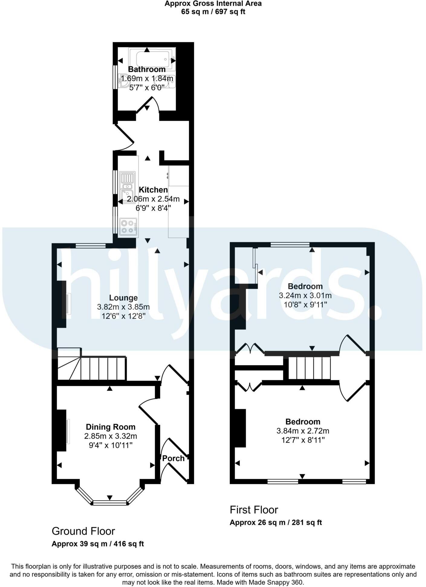 Queens Park, Aylesbury floorplan