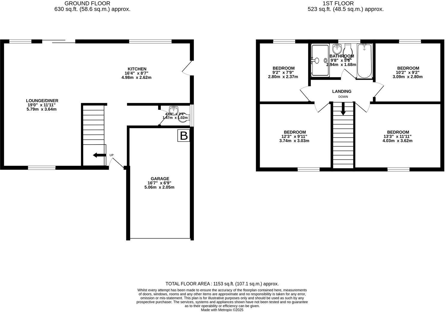 Kiln Close, Old Catton floorplan
