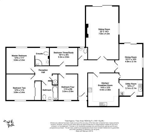 Church Lane, Ashford Carbonel, Ludlow, Shropshire floorplan