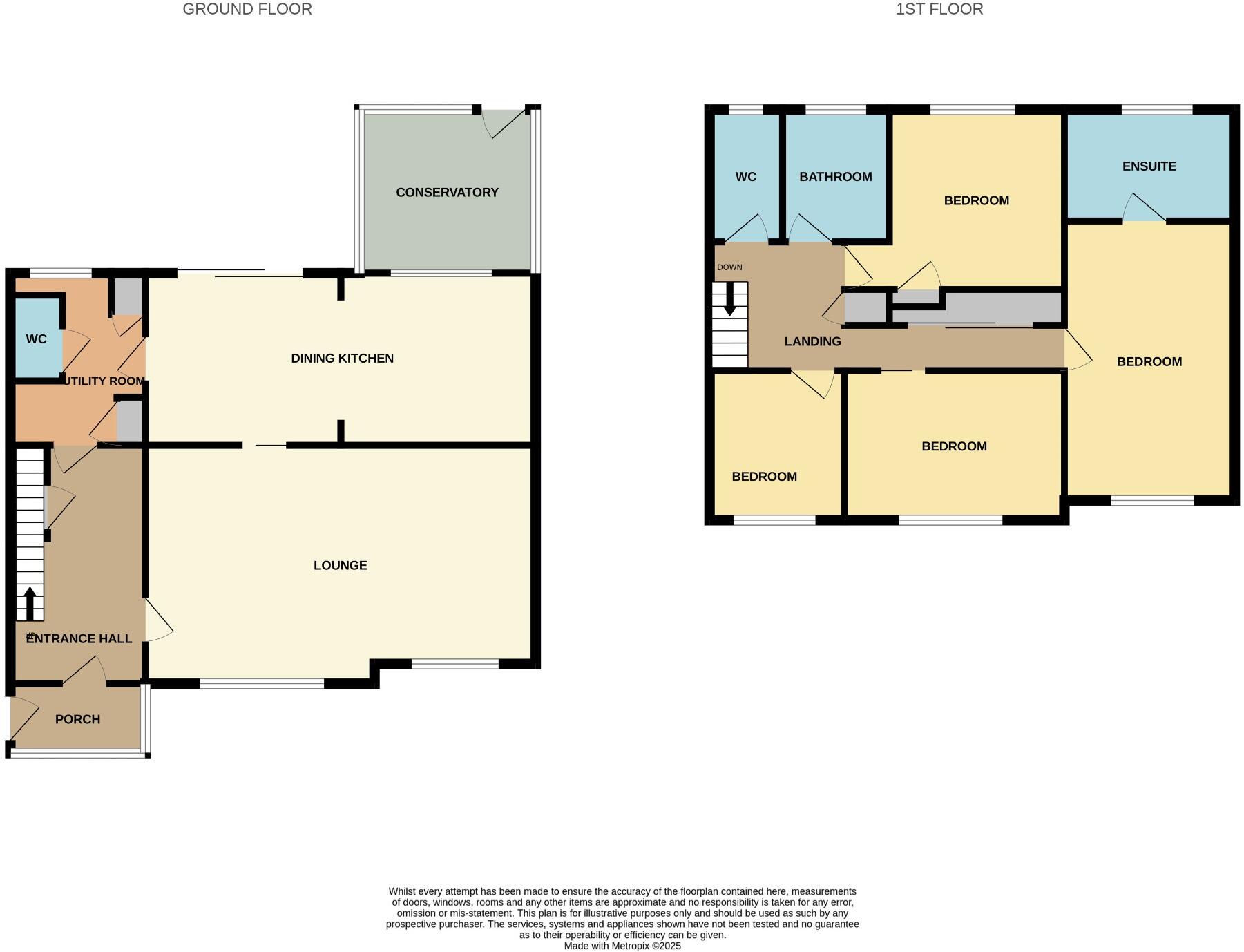 Malin Close, Alvaston, Derby, Derbyshire, DE24 floorplan