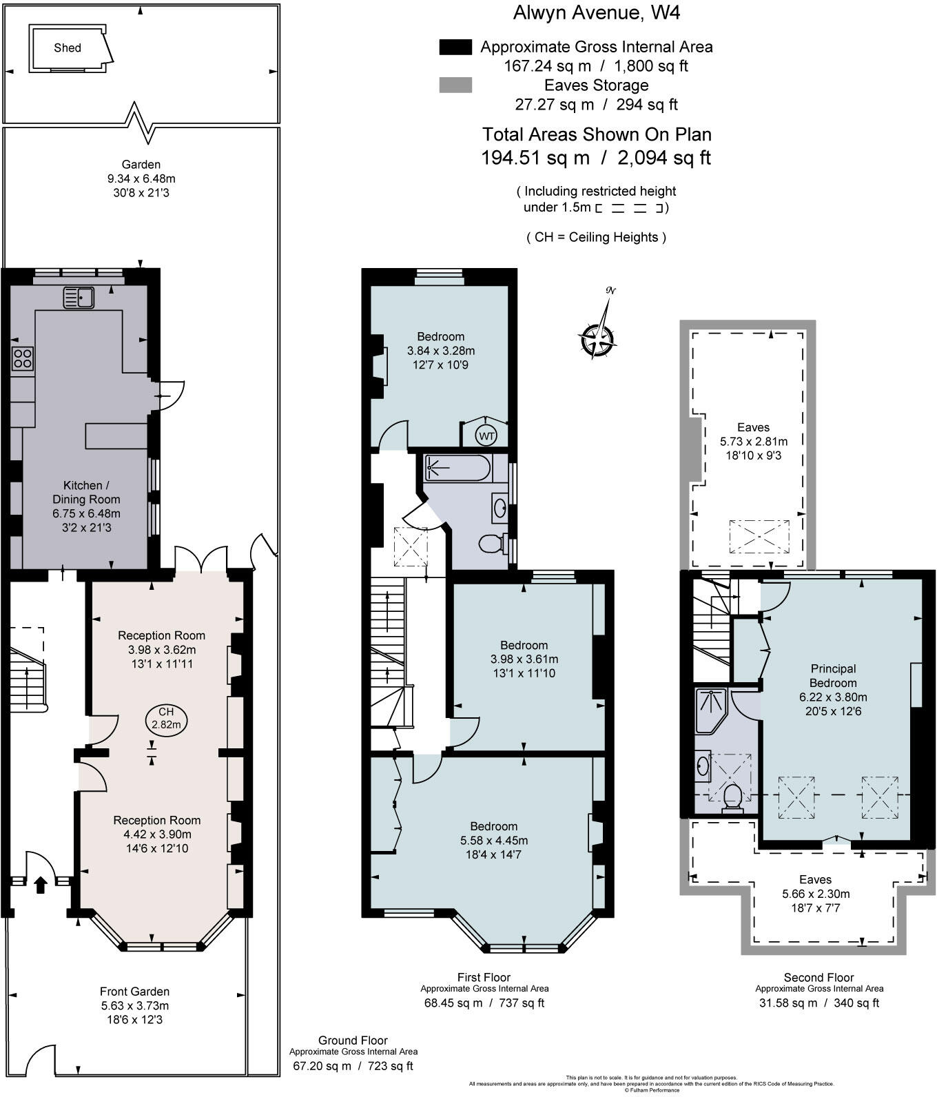 Alwyn Avenue, Chiswick, London, W4 floorplan