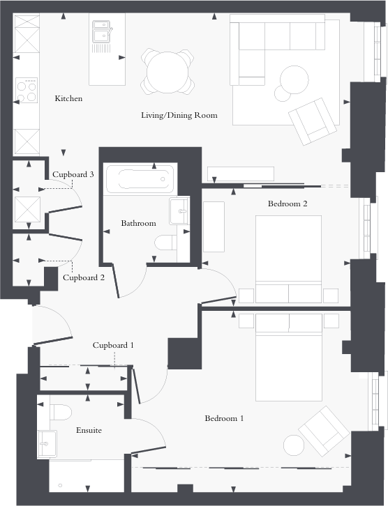 Bayshill Road, Cheltenham floorplan