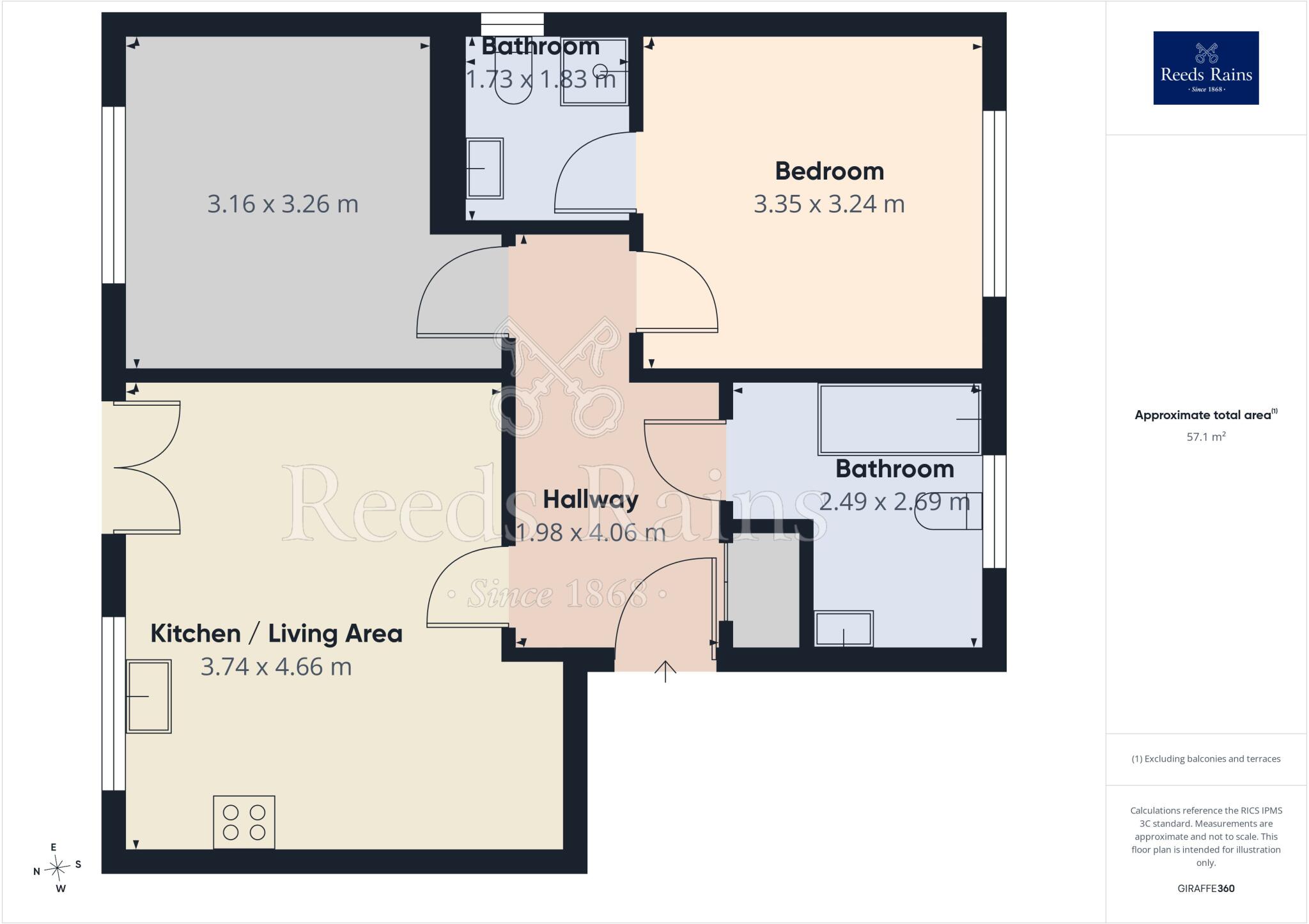Old Sycamore Place, Chesterfield, Derbyshire, S41 floorplan