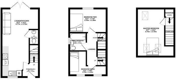 Stirling Drive, Buckshaw Village floorplan