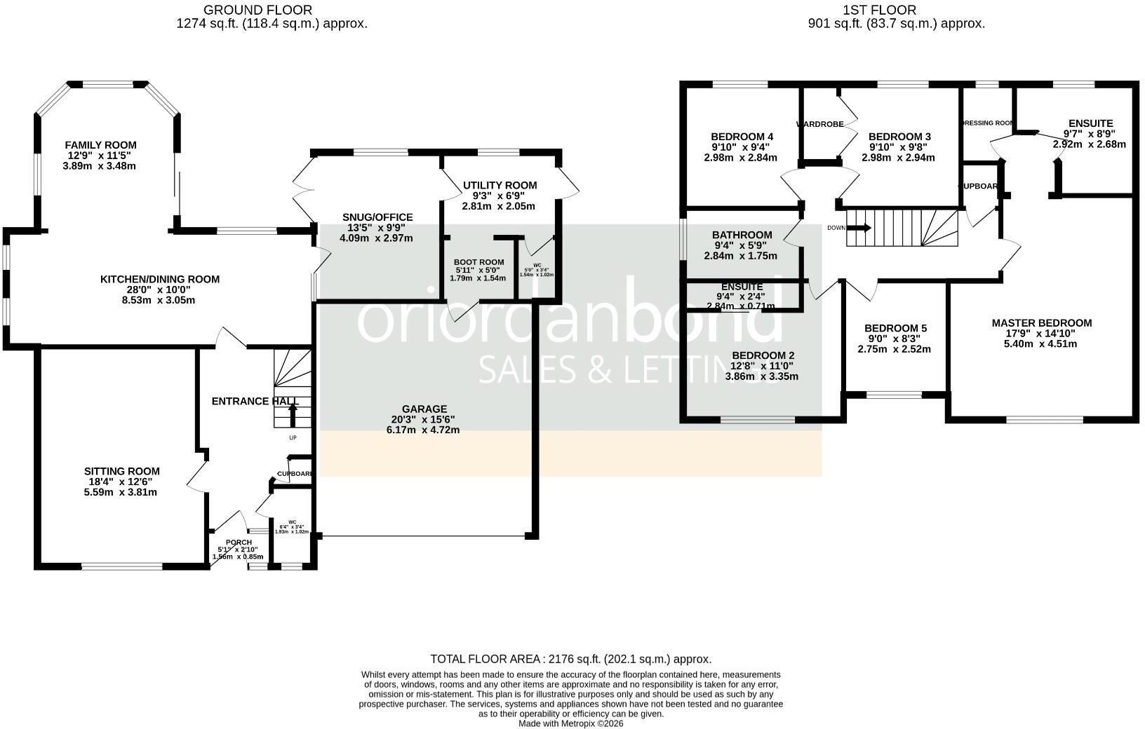 Spencer Close, Earls Barton, Northamptonshire NN6 floorplan