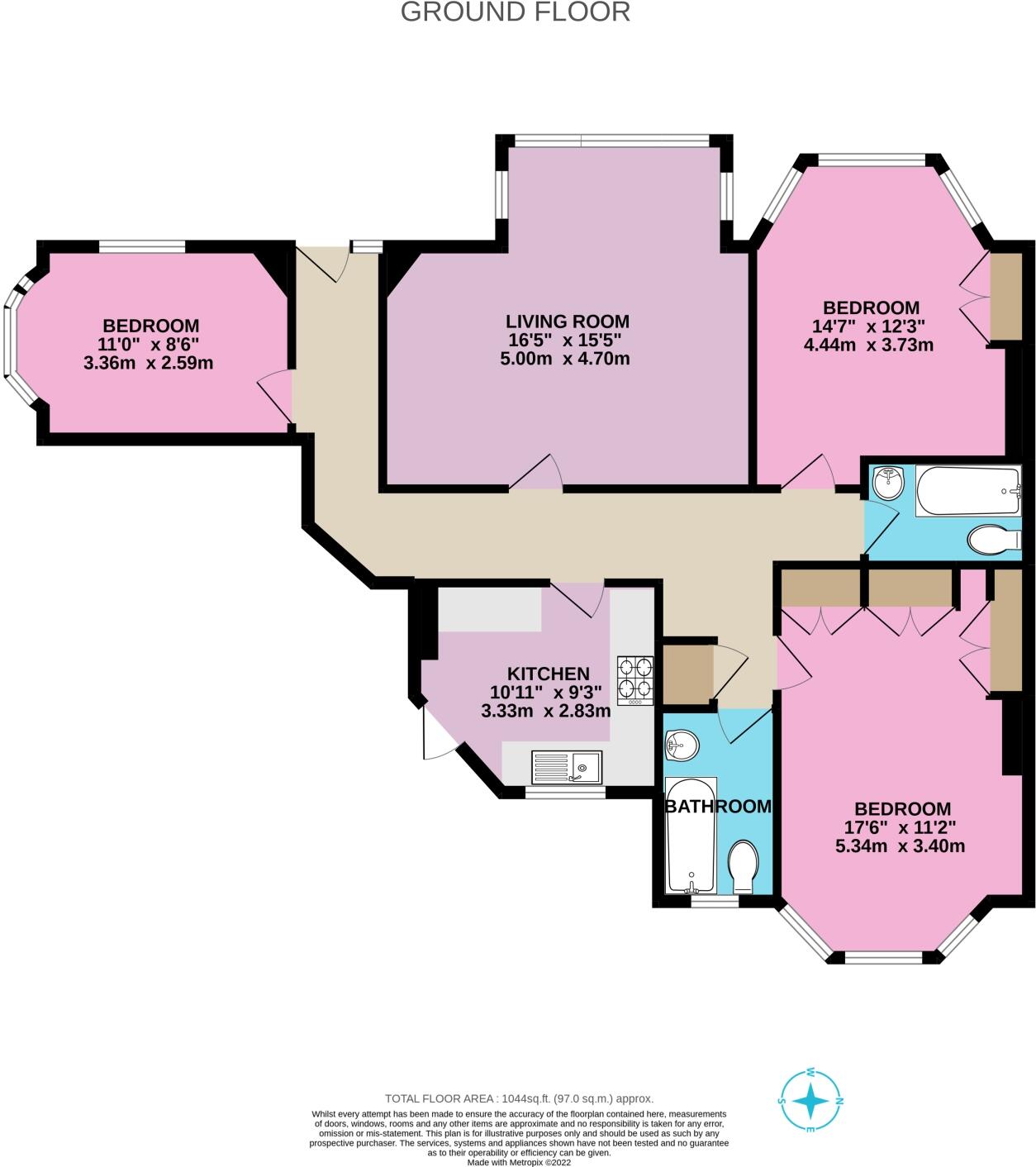Dyke Road, Brighton, East Sussex, BN1 floorplan