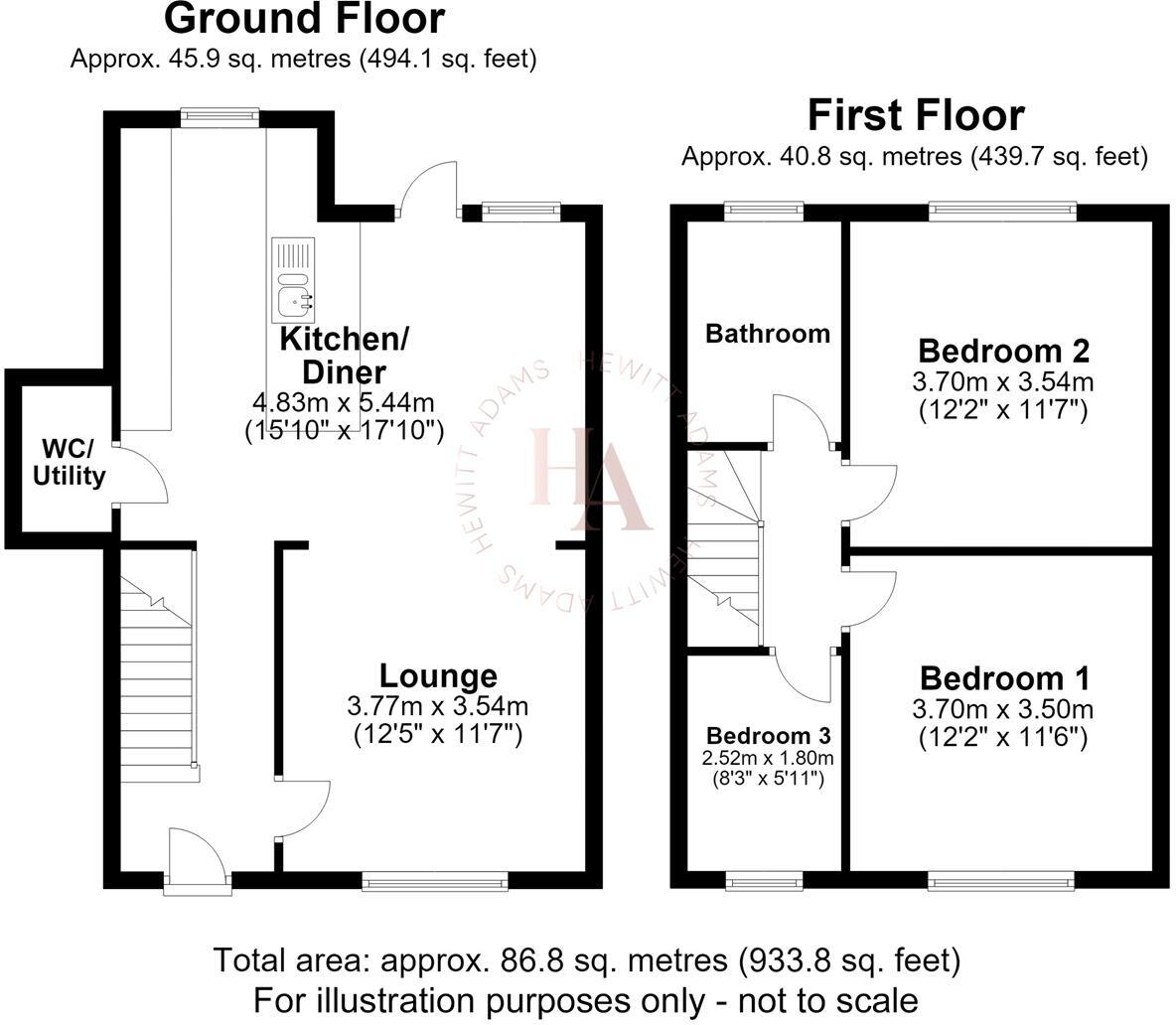 Holmlands Drive, Prenton, Wirral floorplan