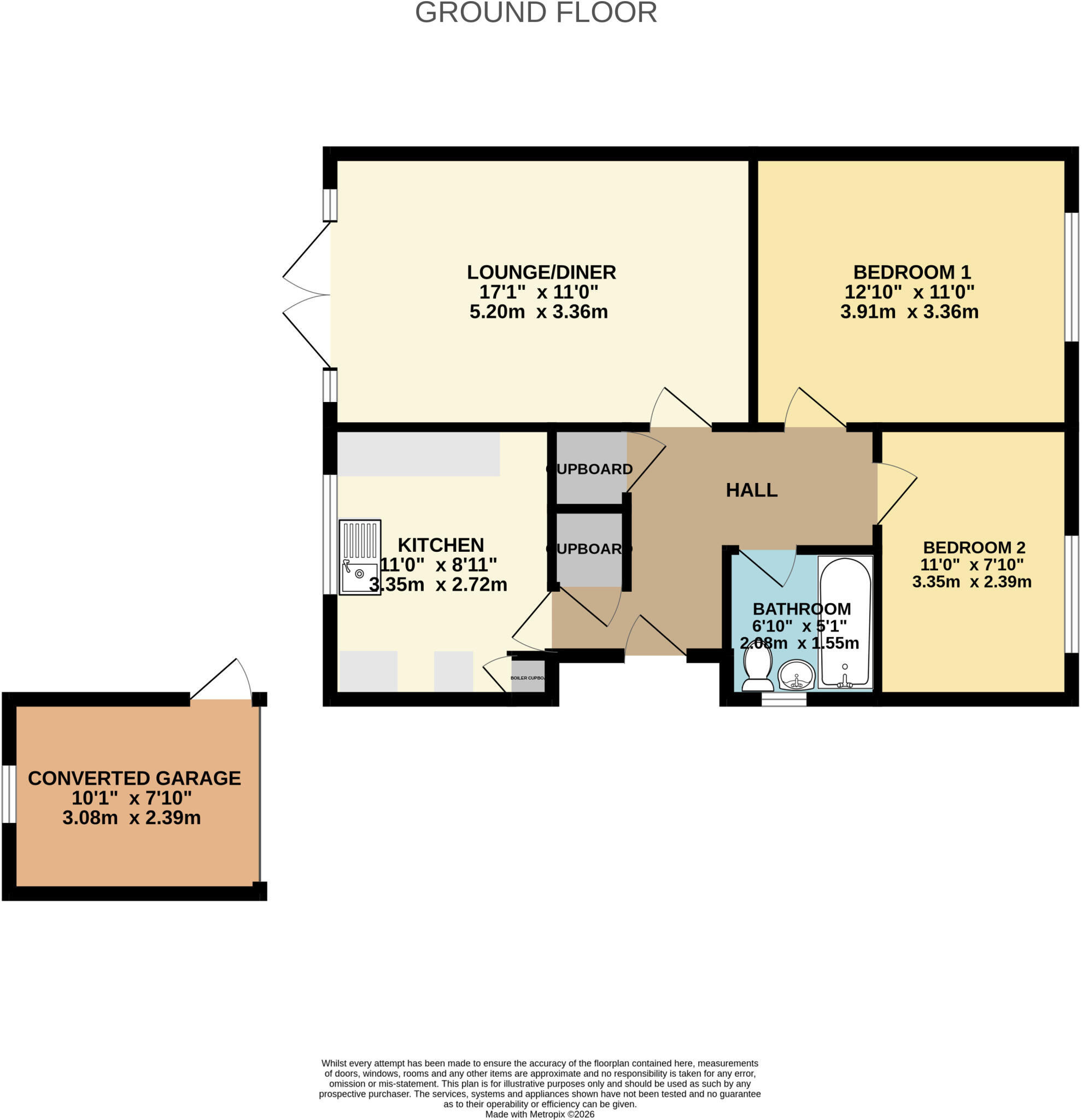 Hillington, Ilfracombe, Devon, EX34 floorplan