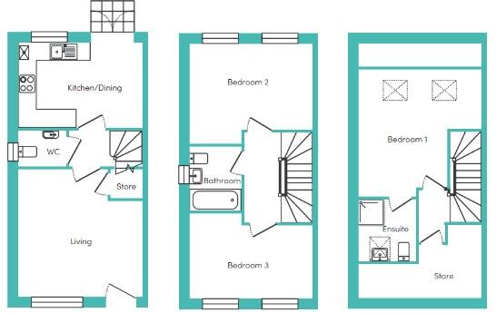 Rawson Close, Sunderland, SR5 floorplan