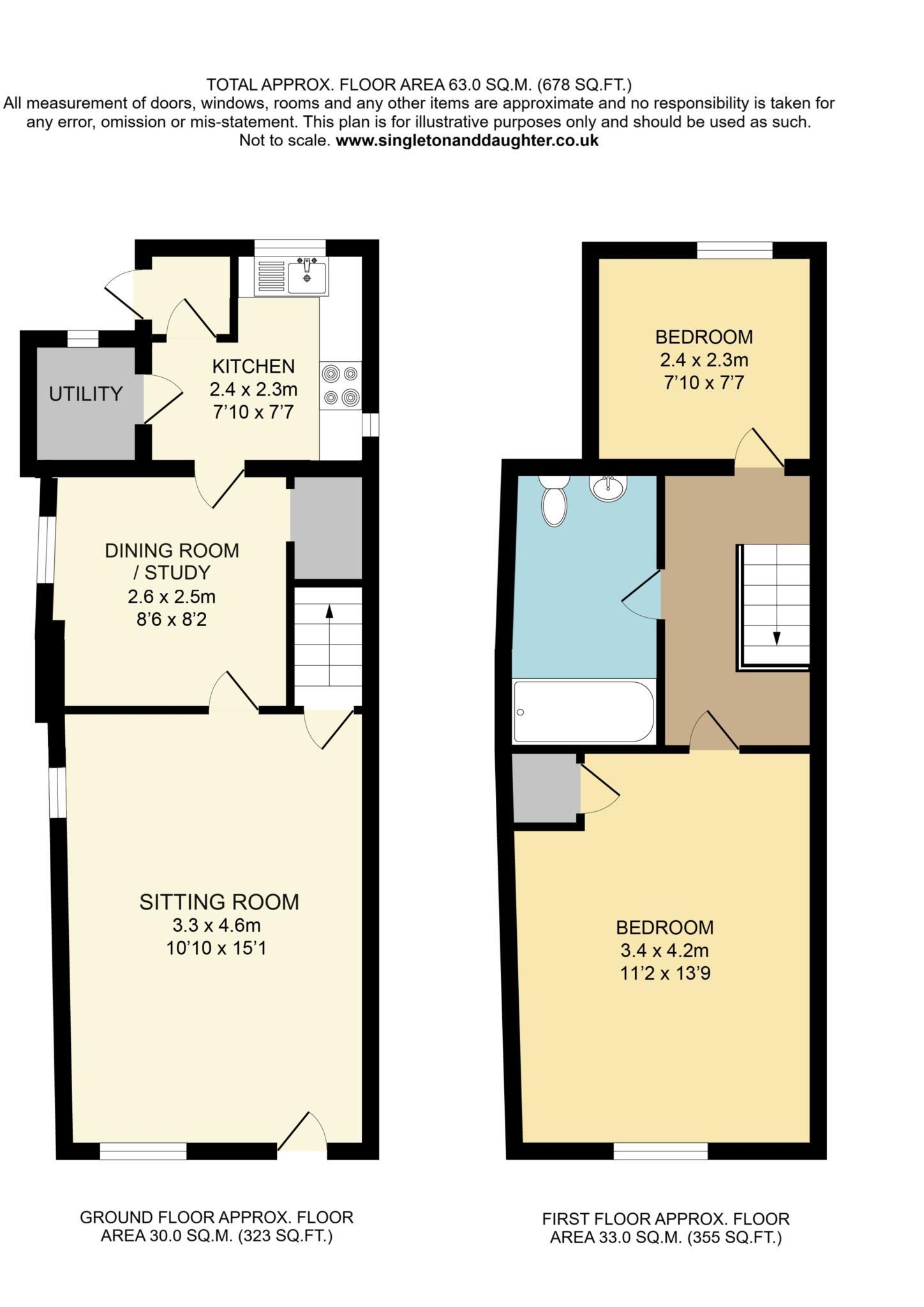 Church View, Bradfield floorplan