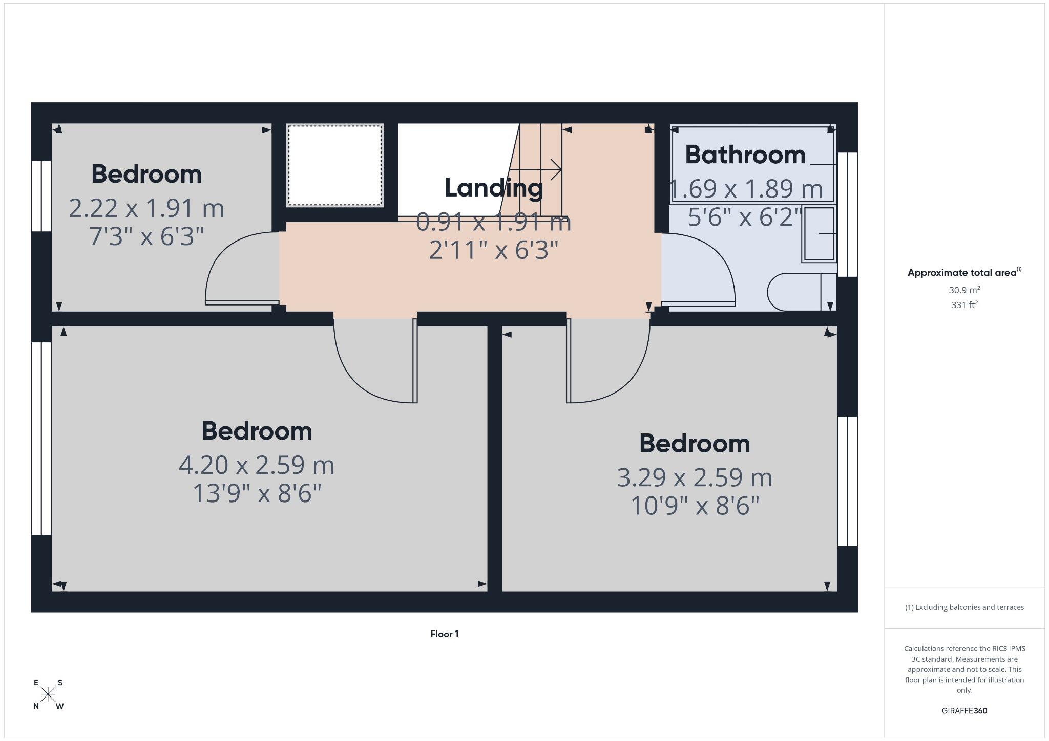 Titian Close, Connah's Quay, Deeside, Flintshire, CH5 4WF floorplan