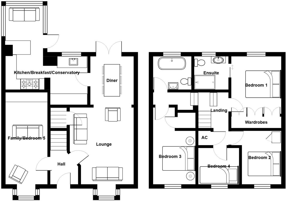 Compass Drive, Newnham Downs, Plympton, Plymouth floorplan
