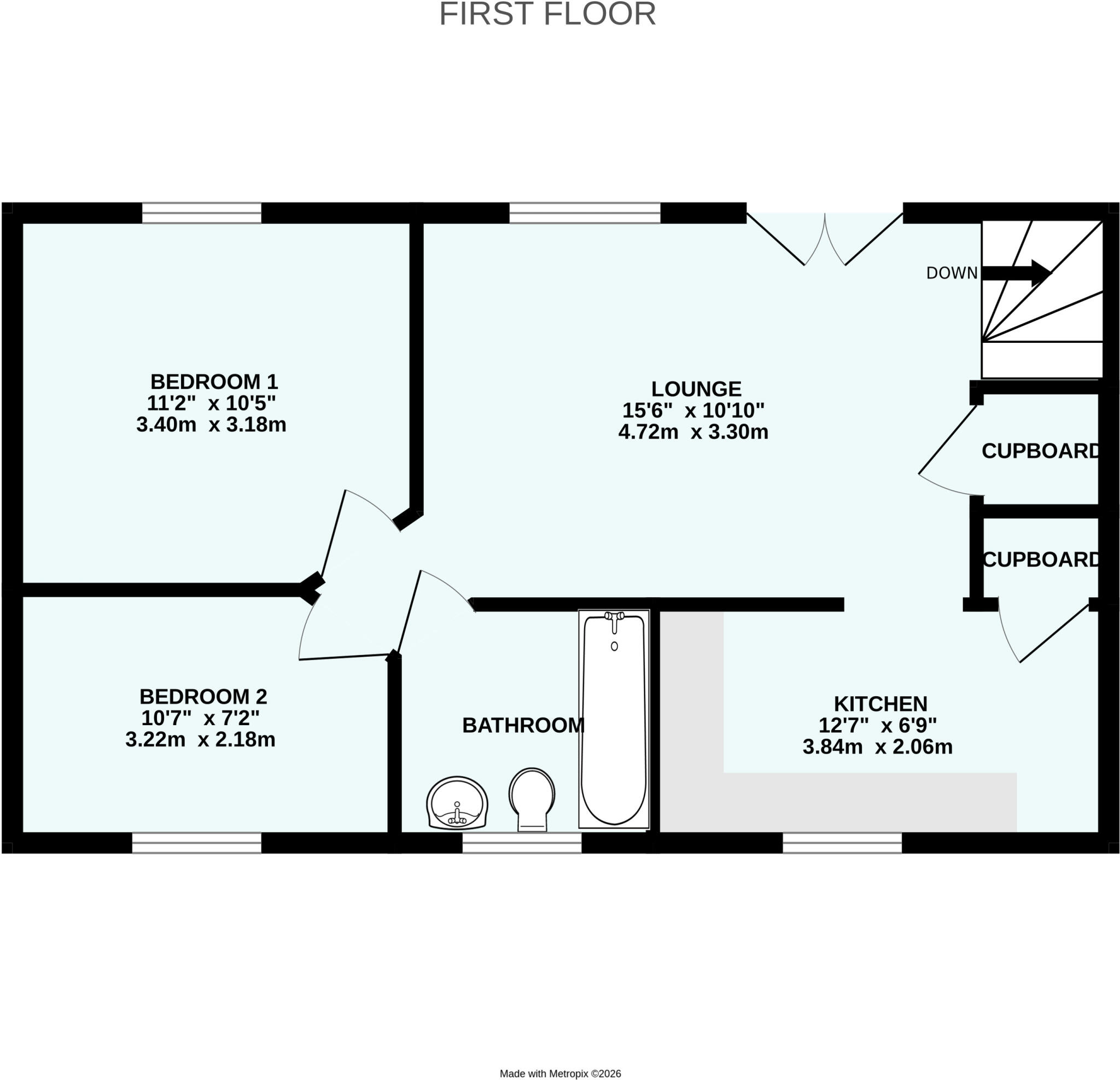 Tricorn Close, Torquay, Devon floorplan