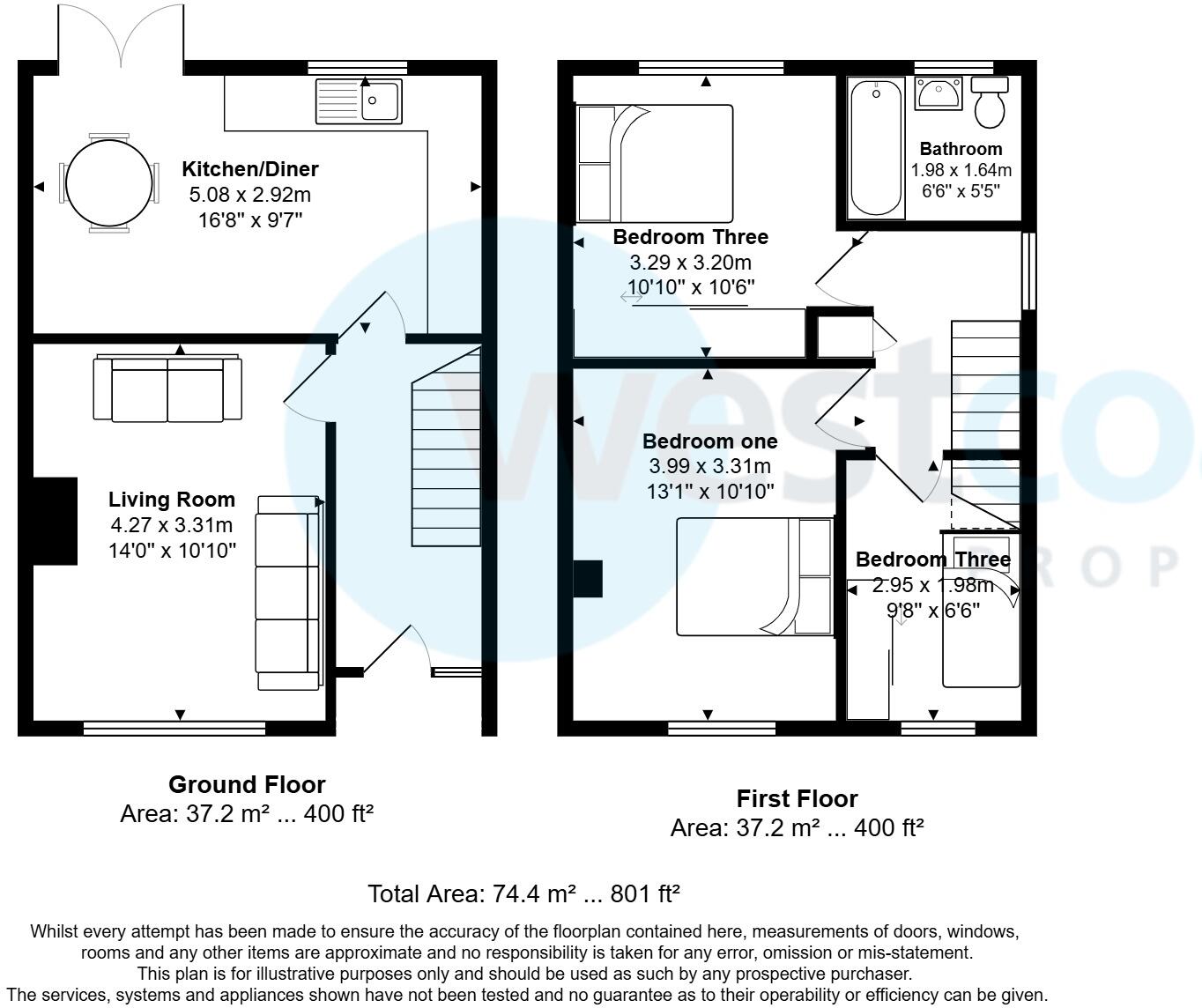 Avon Way, Portishead, Bristol, Somerset, BS20 floorplan