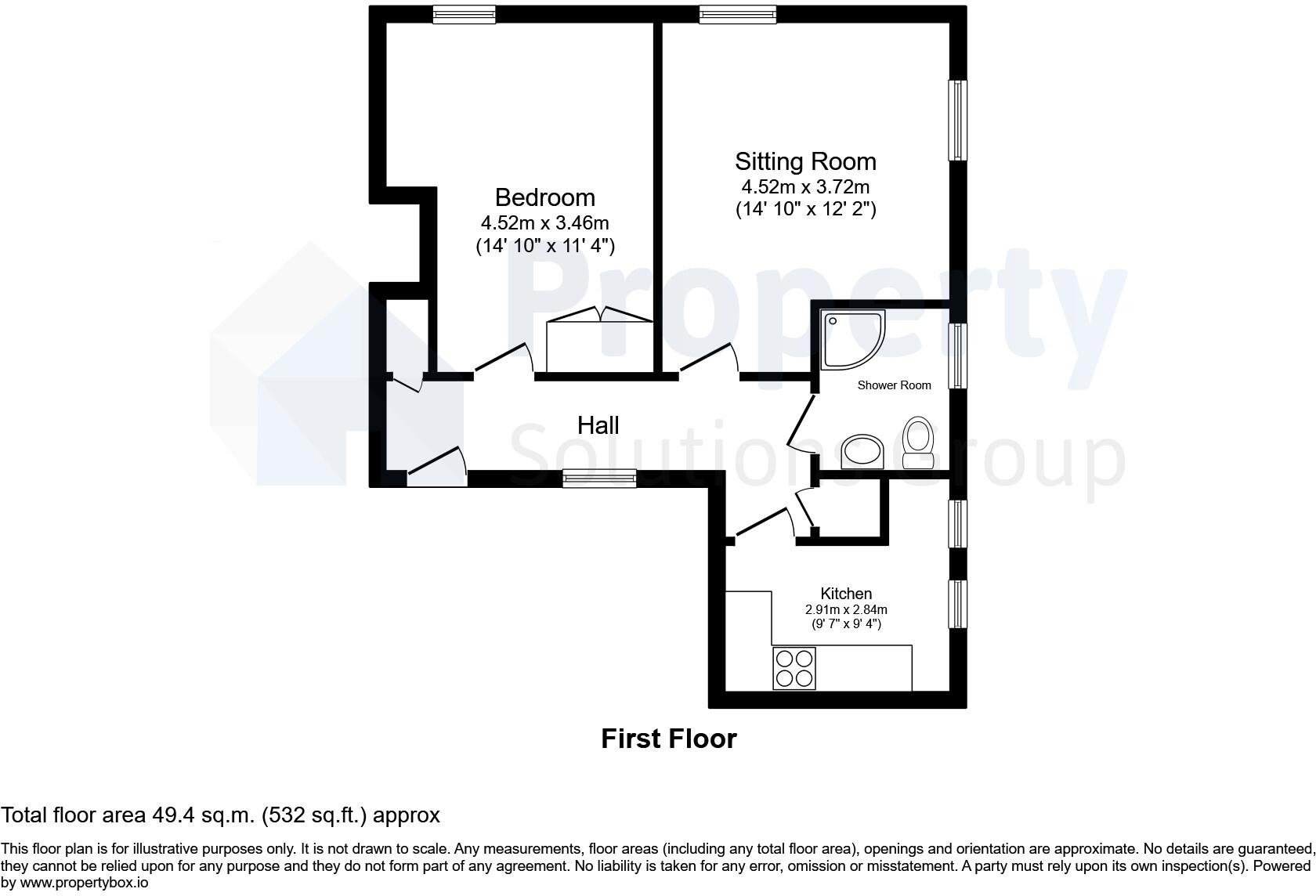Delves House, Delves Close, Ringmer, East Sussex floorplan