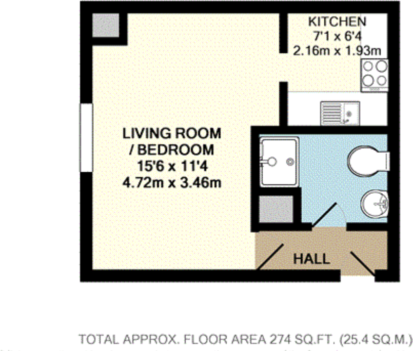 Thackeray Lodge, Hatton Road, Feltham, TW14 8LU floorplan