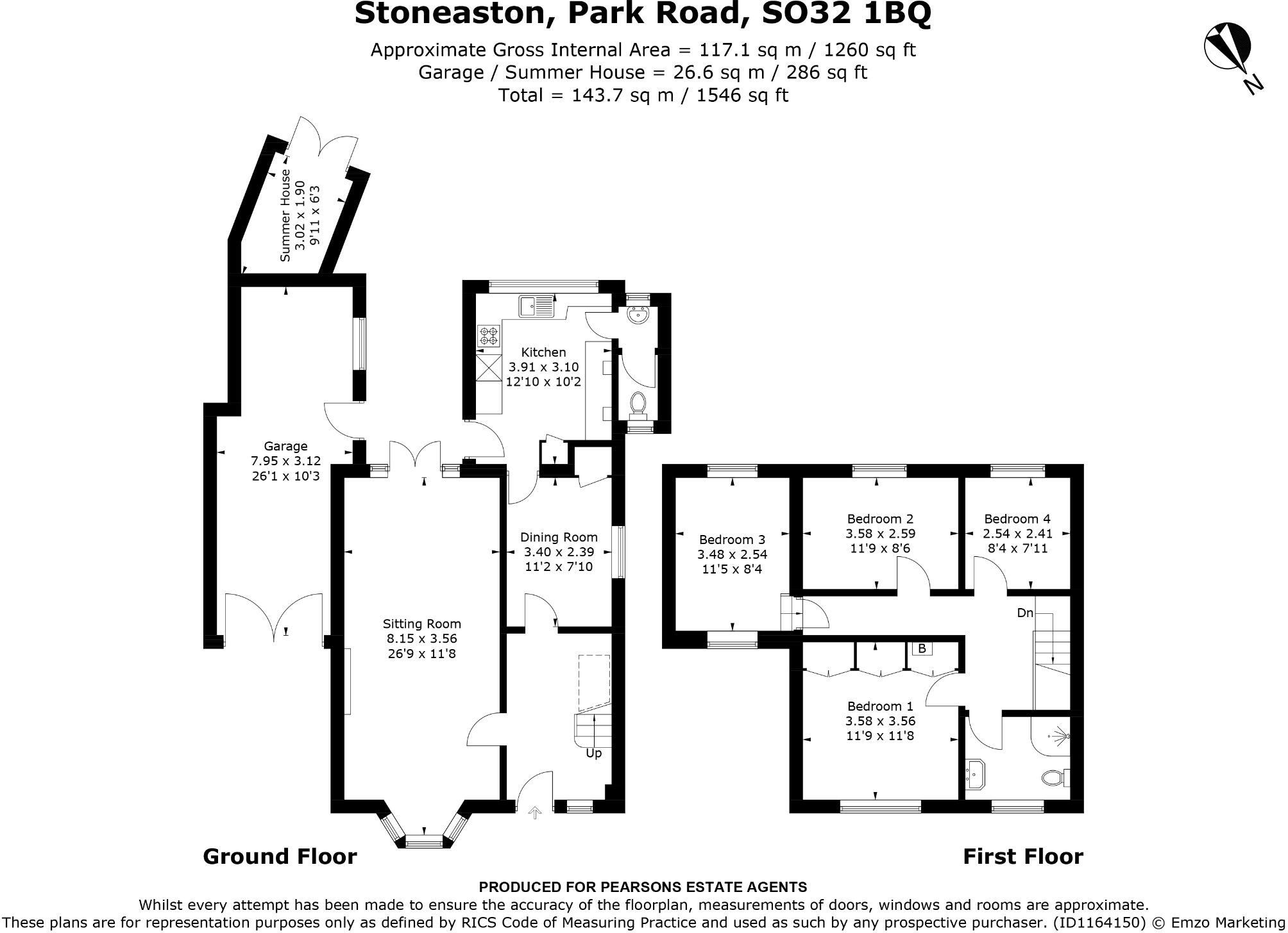 Bishop's Waltham floorplan