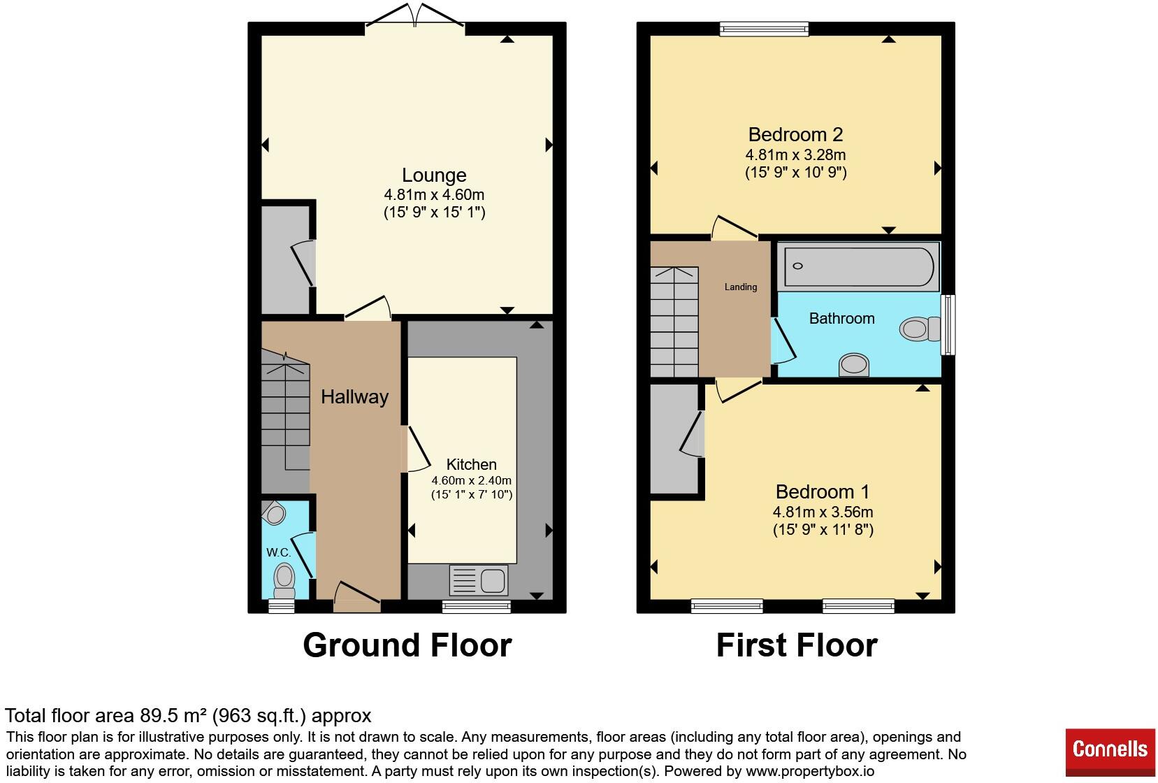 Citizens Way, Wednesbury floorplan