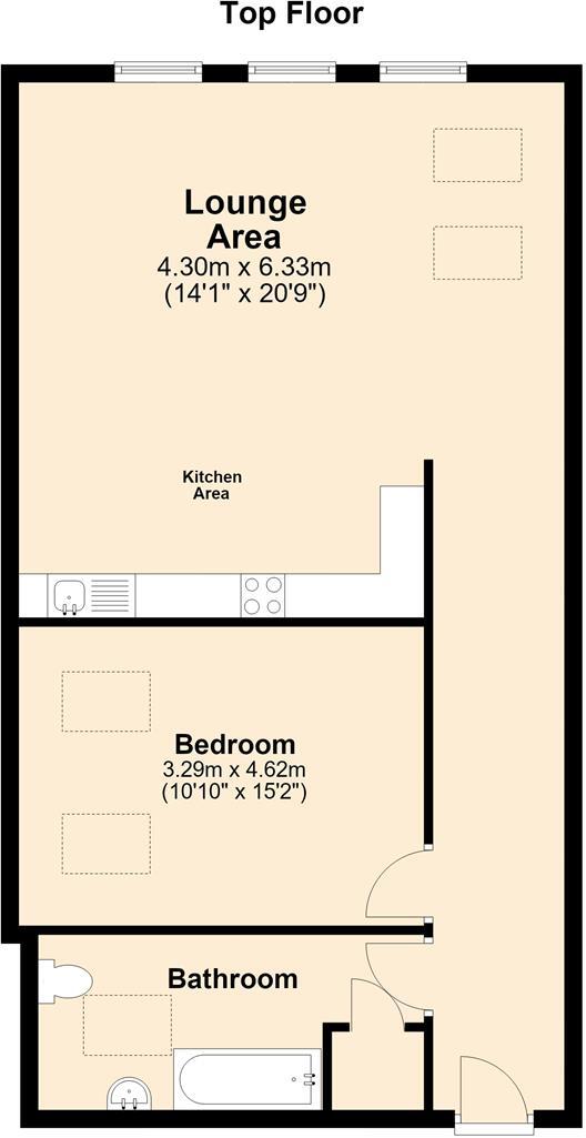 Prescott Street, Halifax, HX1 2LZ floorplan
