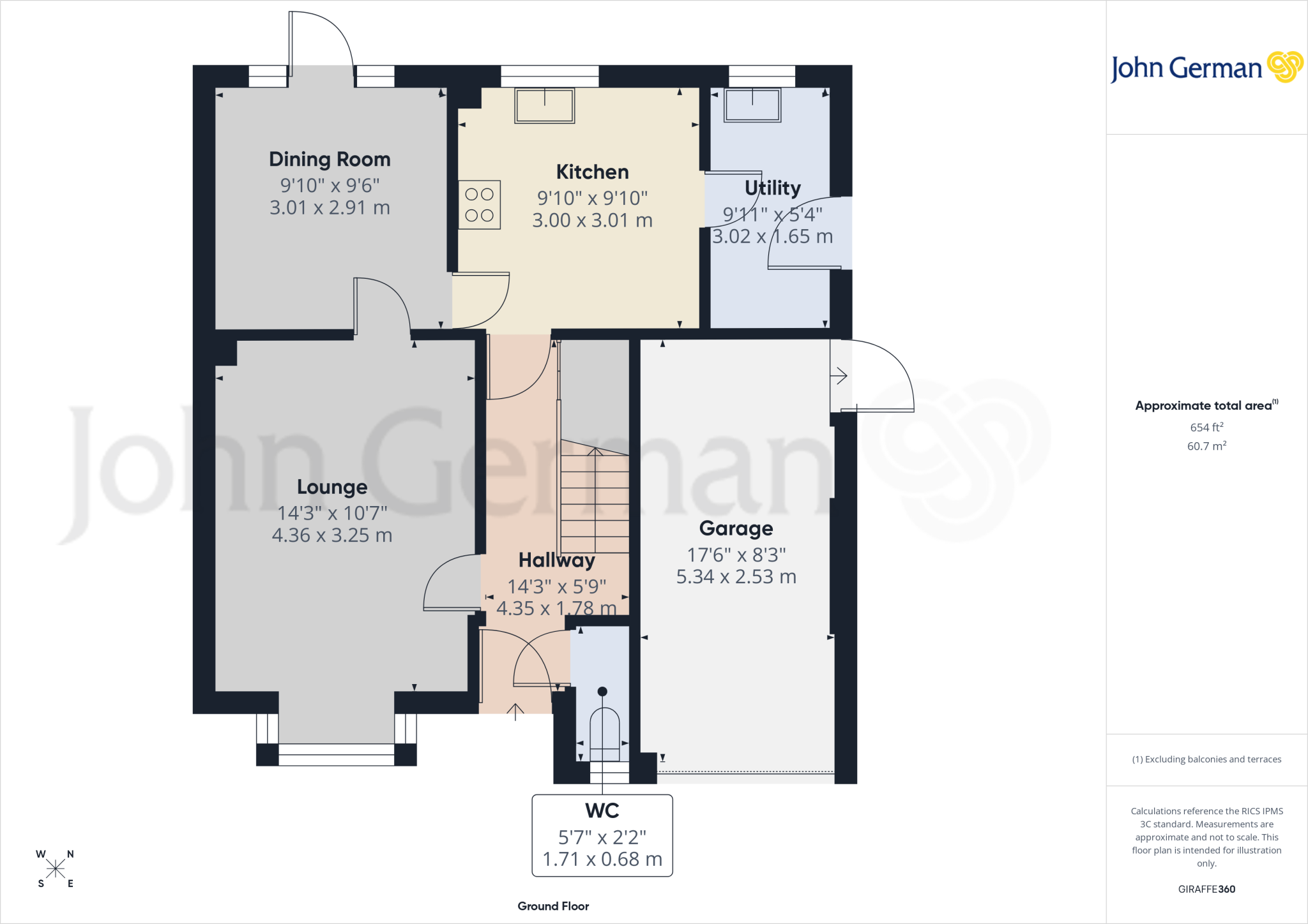Bonington Crescent, Stafford floorplan