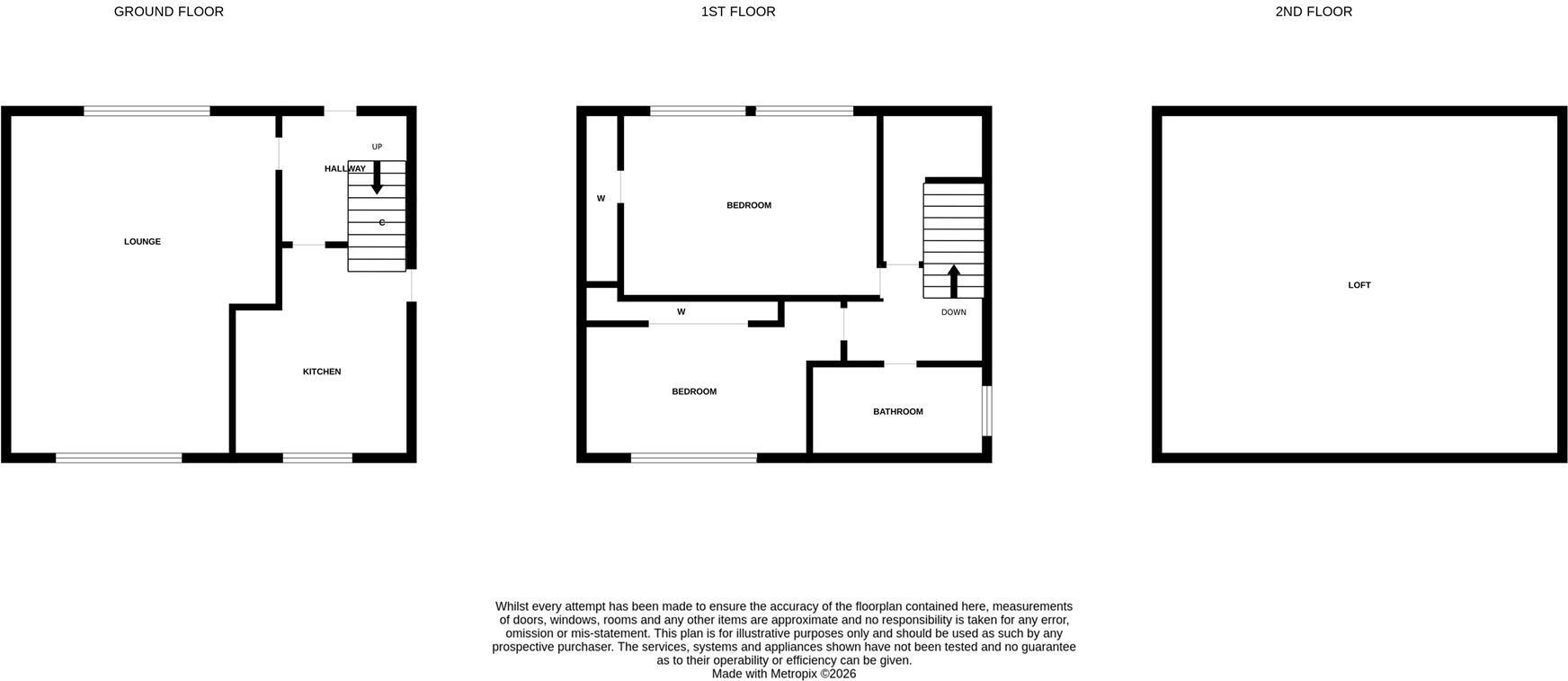 Athole Terrace, Greenock floorplan