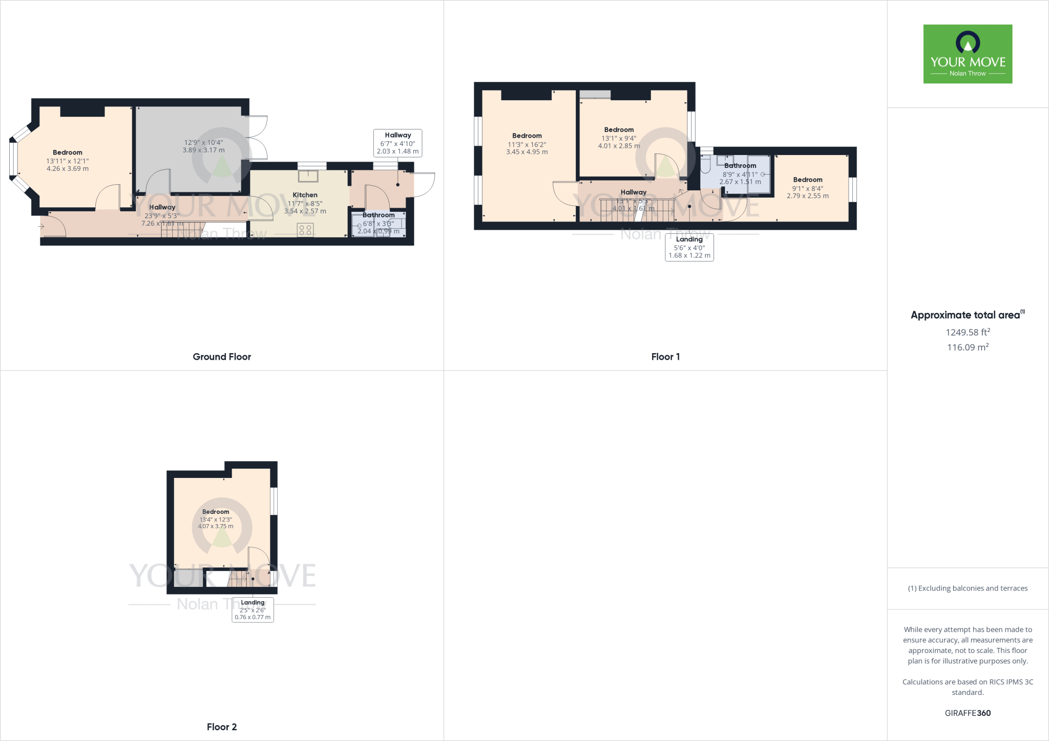 Clare Street, Northampton, NN1 floorplan