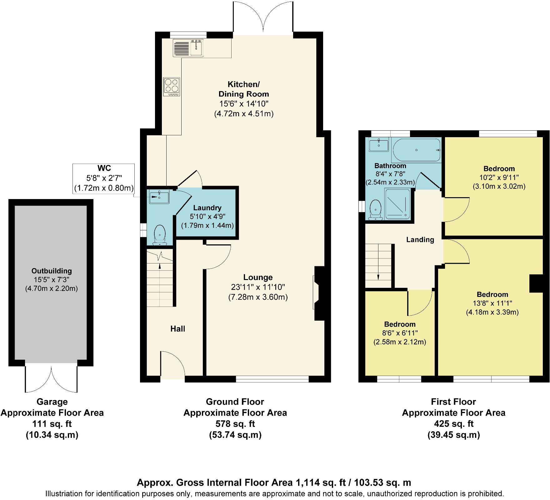 Woodland Rise, Whitkirk, Leeds floorplan