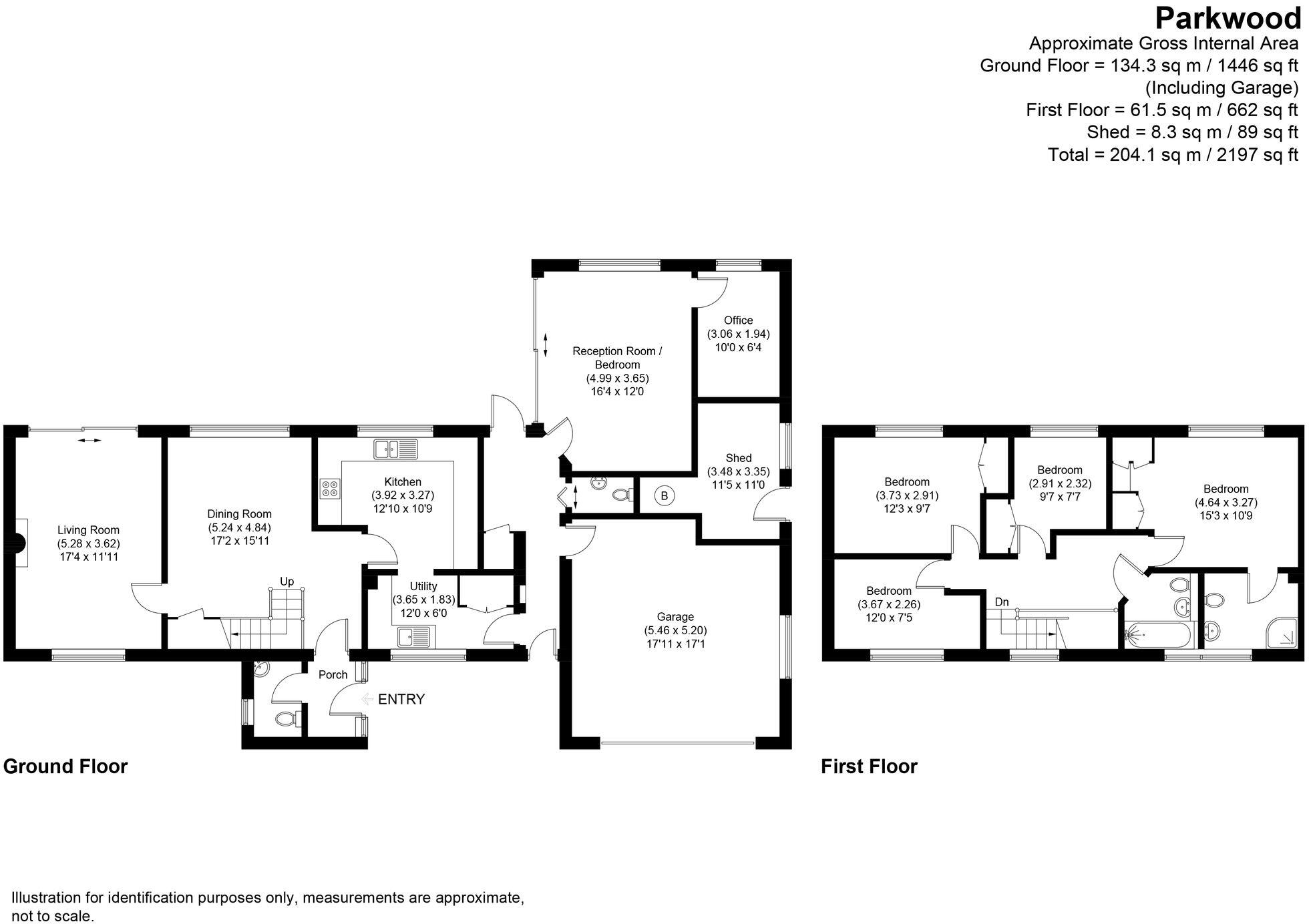 18, Parkwood, Elmley Castle, WR10 floorplan