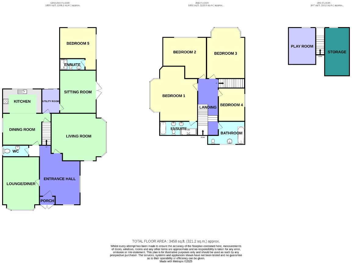 Trafalgar Road, Birkdale, Southport, Merseyside, PR8 2HF floorplan