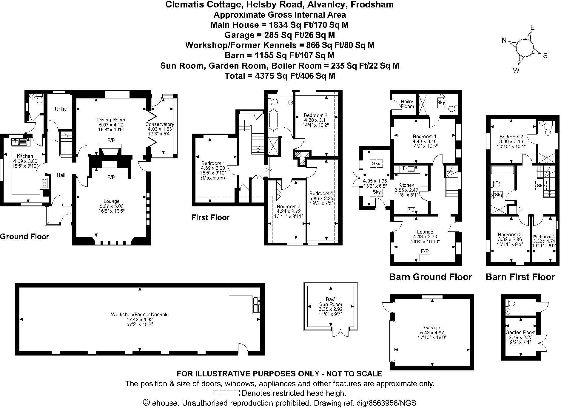 Helsby Road, Alvanley, Frodsham, Cheshire West And Chester floorplan