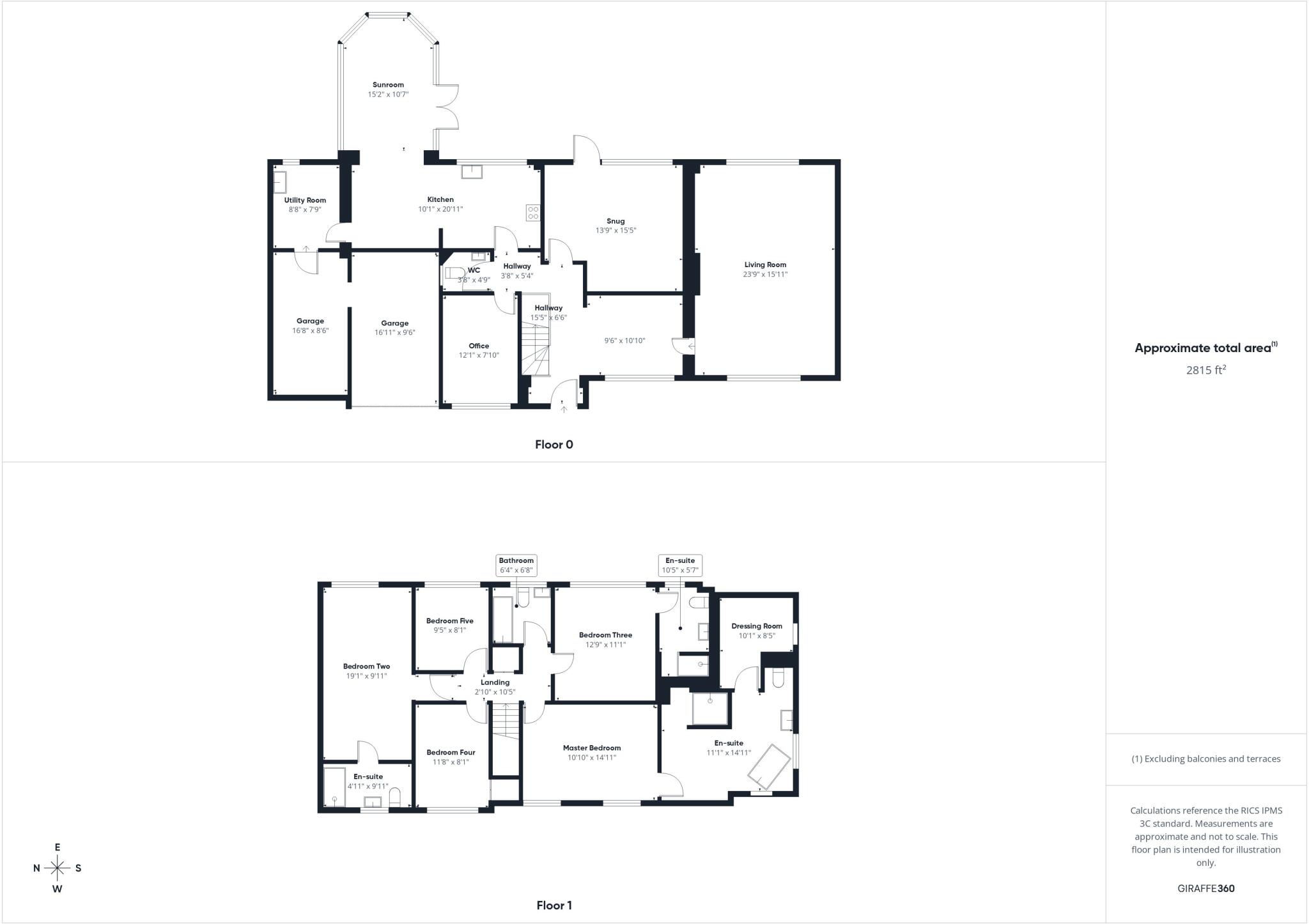 Knowles Avenue, Crowthorne, Berkshire, RG45 floorplan