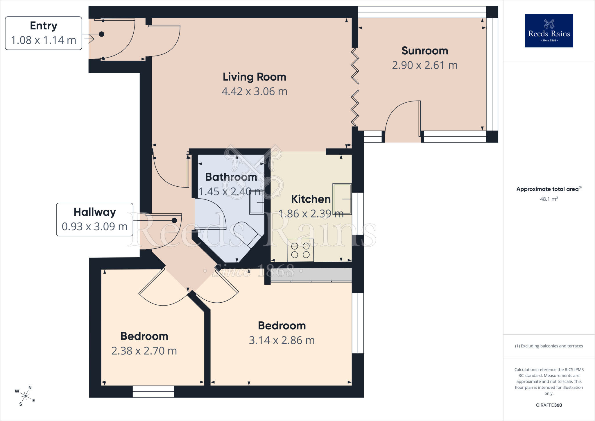 Helmsley Green, Leyland, Lancashire, PR25 floorplan