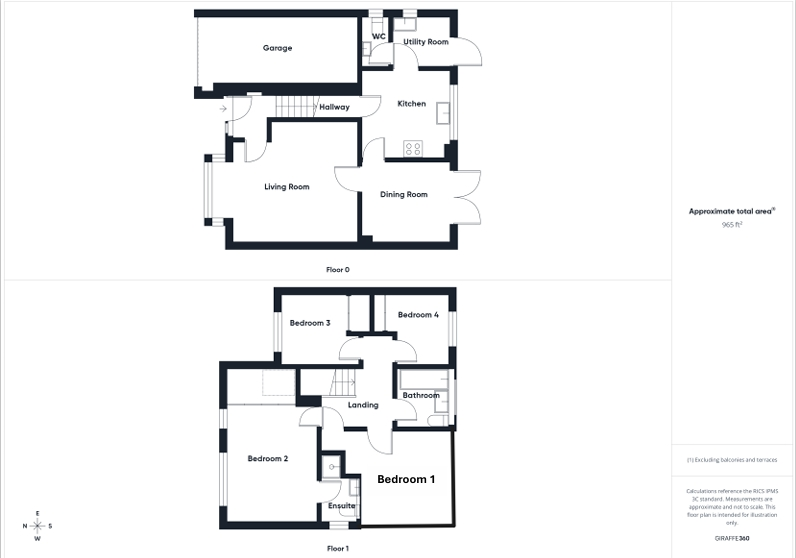 Miles Hawk Way, Mildenhall floorplan