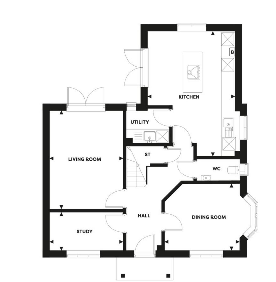 Blackthorn, Stoke Golding floorplan